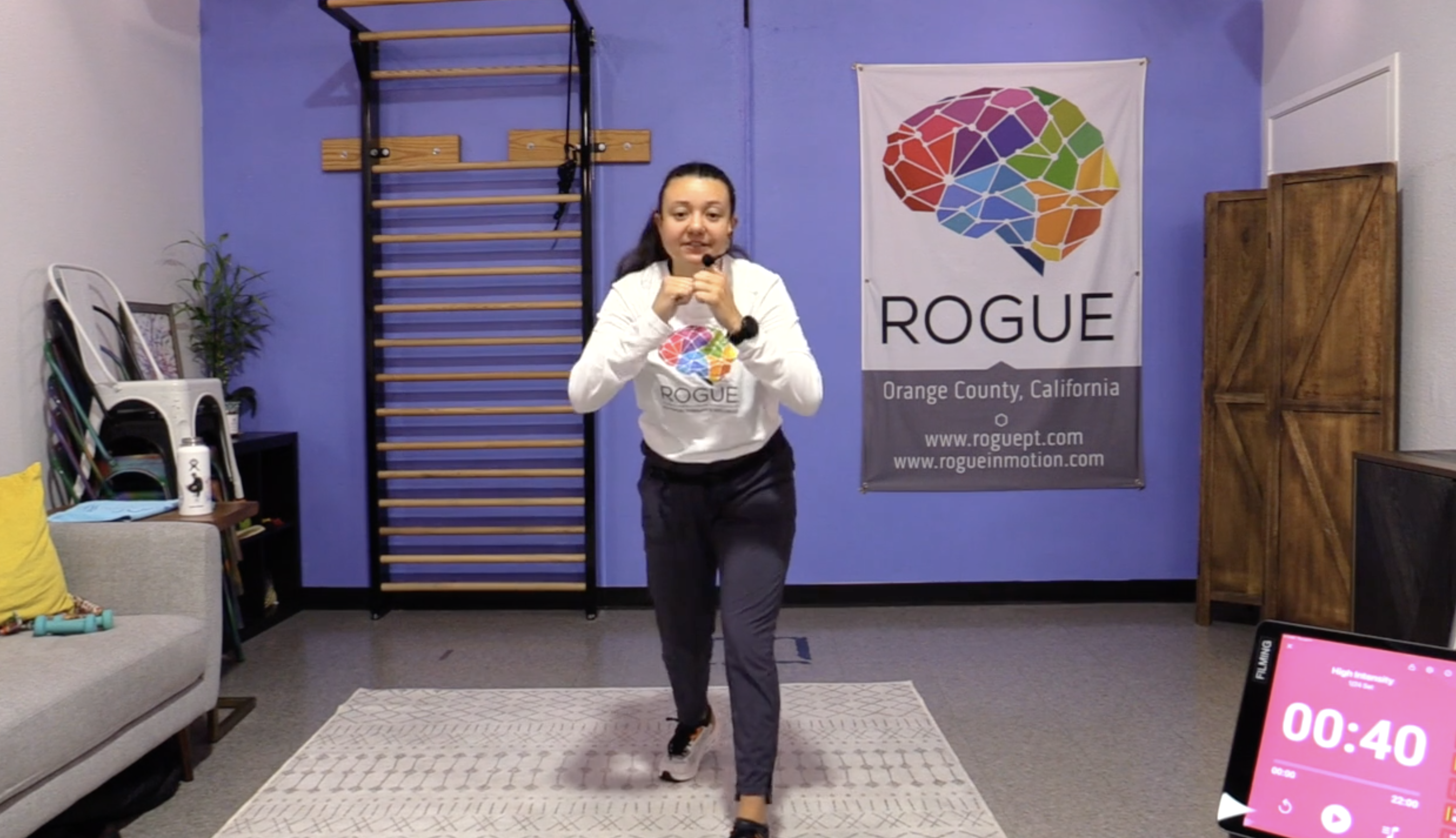 7-11-24 Boxing ~ Thursday ~ Balance + Posture Week with Madi!