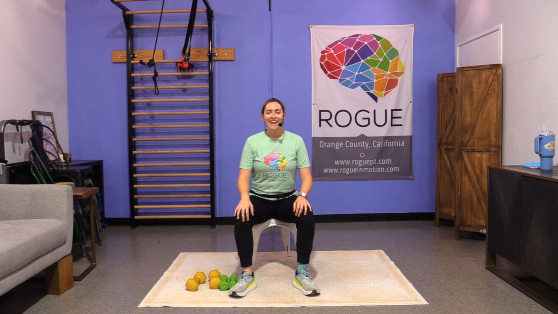 7-24-26 PWR! Moves Fri  20 Minute Sitting and Standing Strength Week with Marie!
