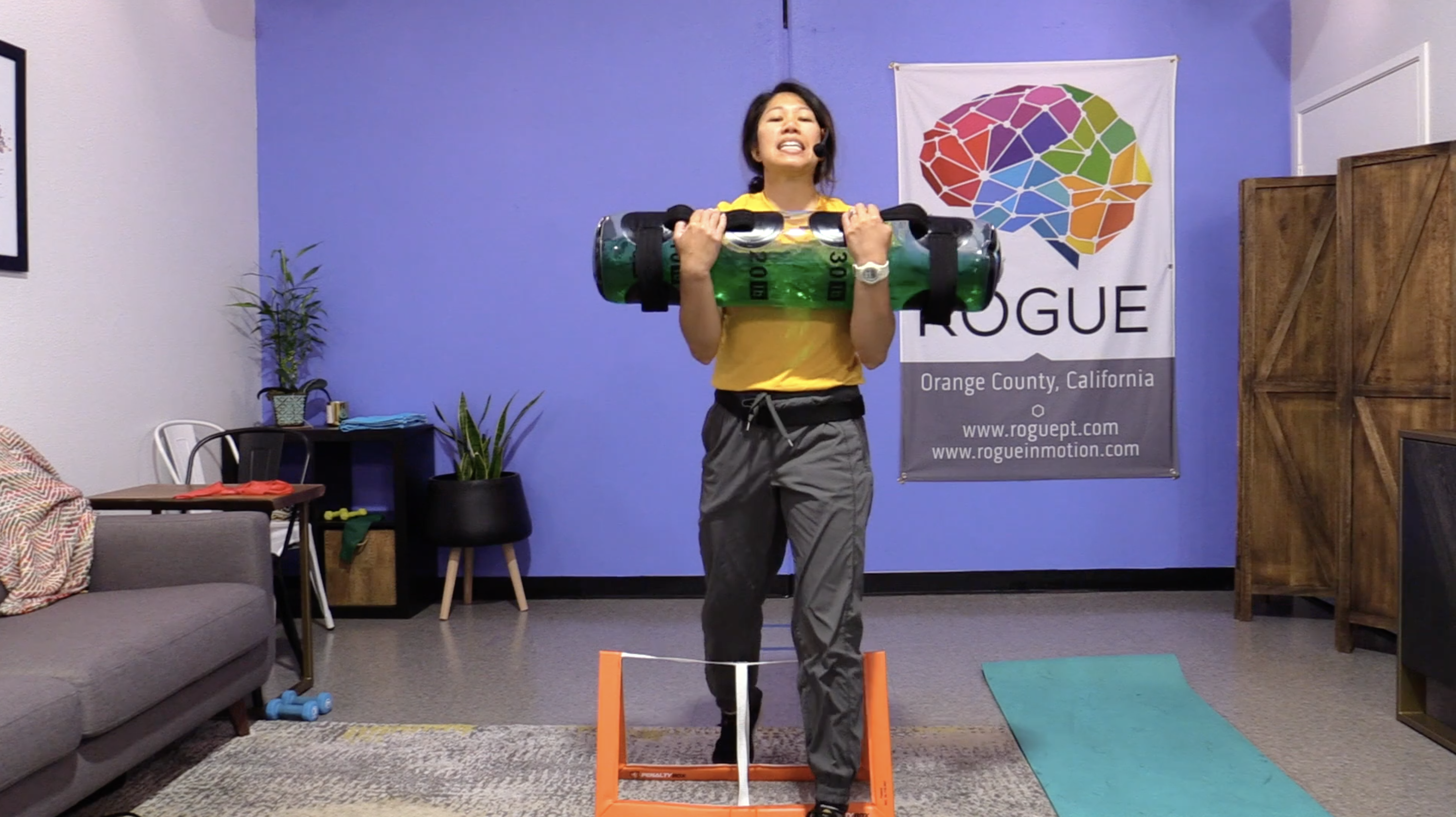 4-6-22 HIIT - HIIT with Small Equipment - 10 lbs in the Tidal Tank!