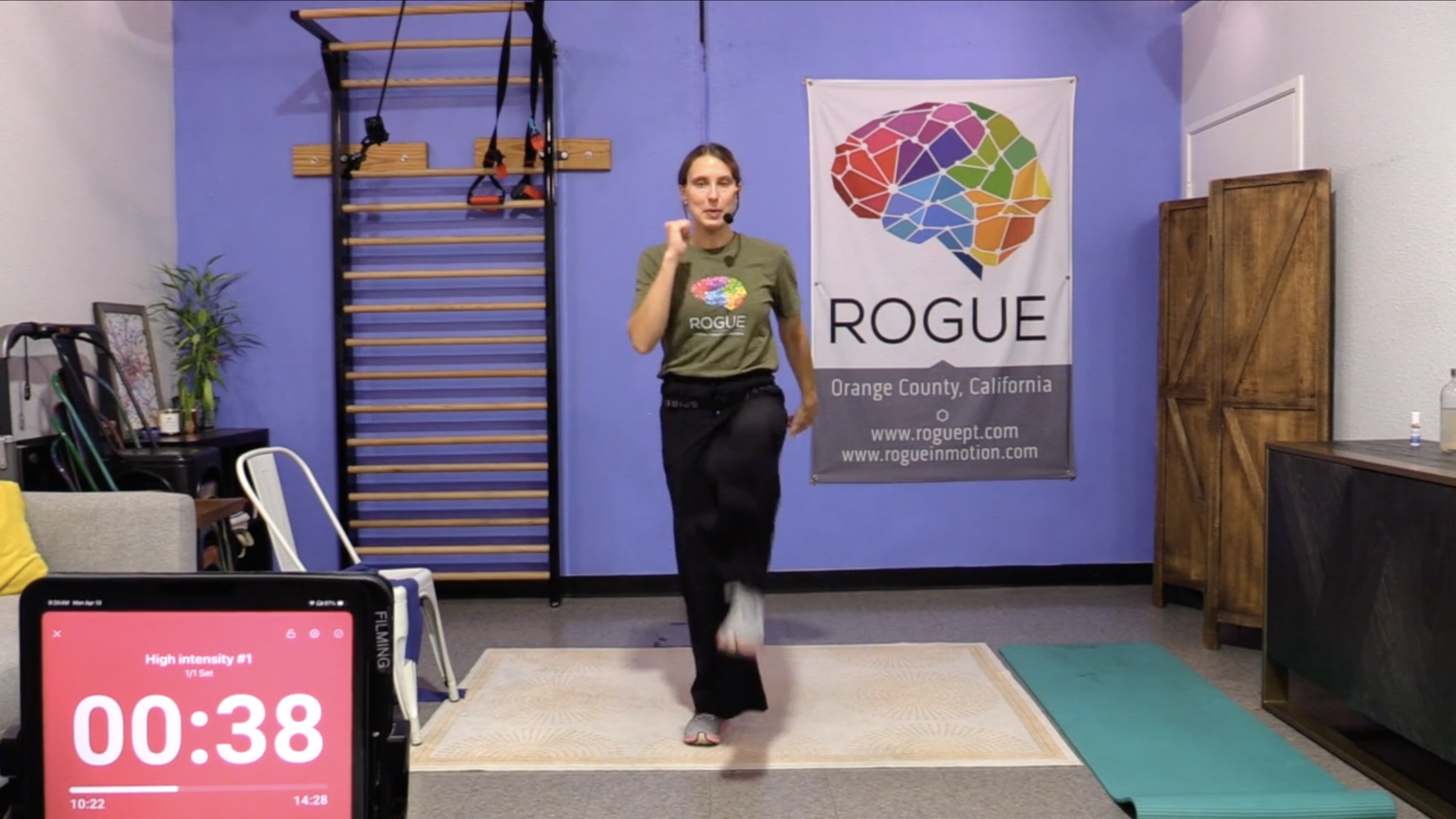 4-13-26 HIIT ~ Monday ~ Balance + Posture Week with Kait!