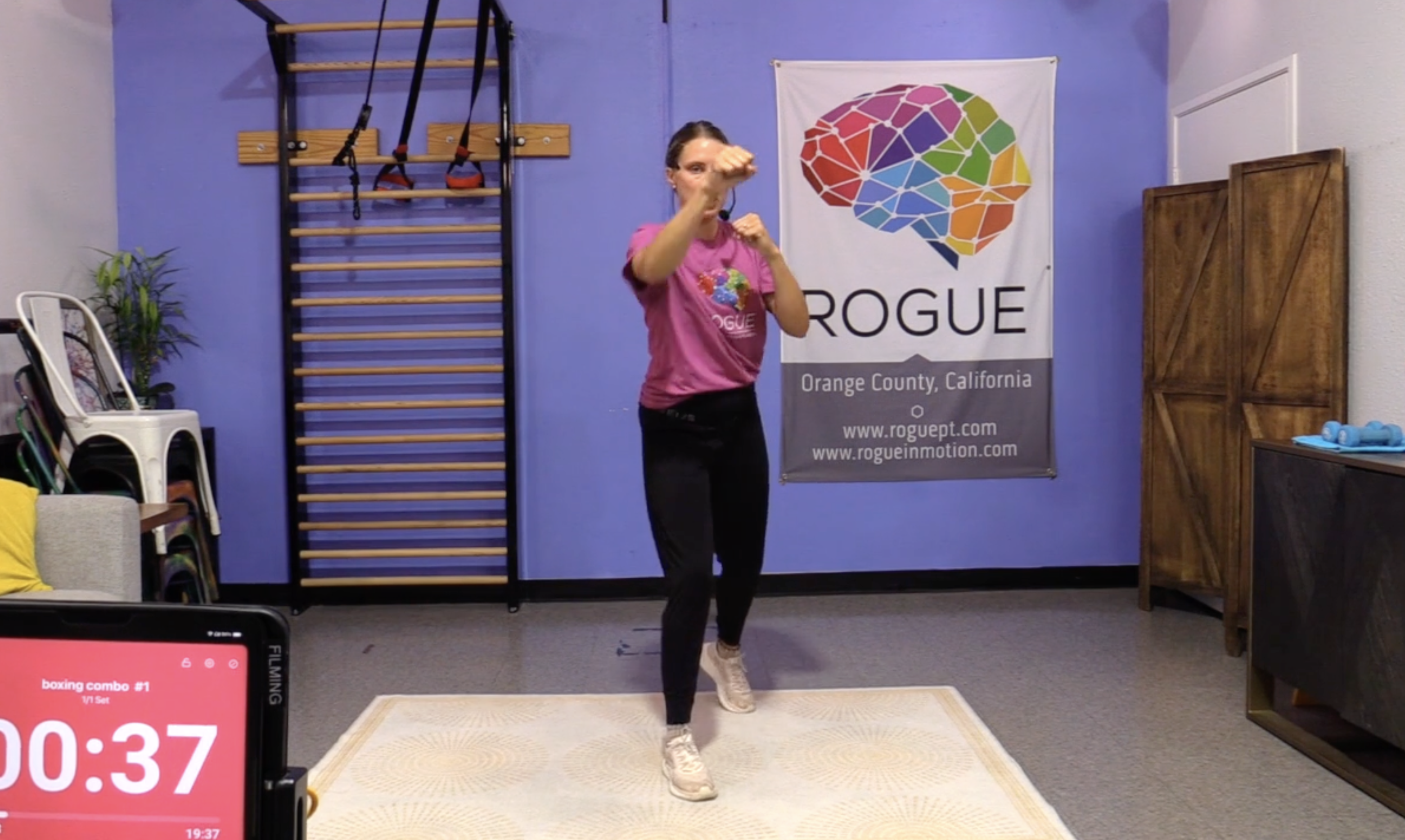 7-8-25 Boxing ~ Tuesday ~ Balance + Posture Week with Kait!