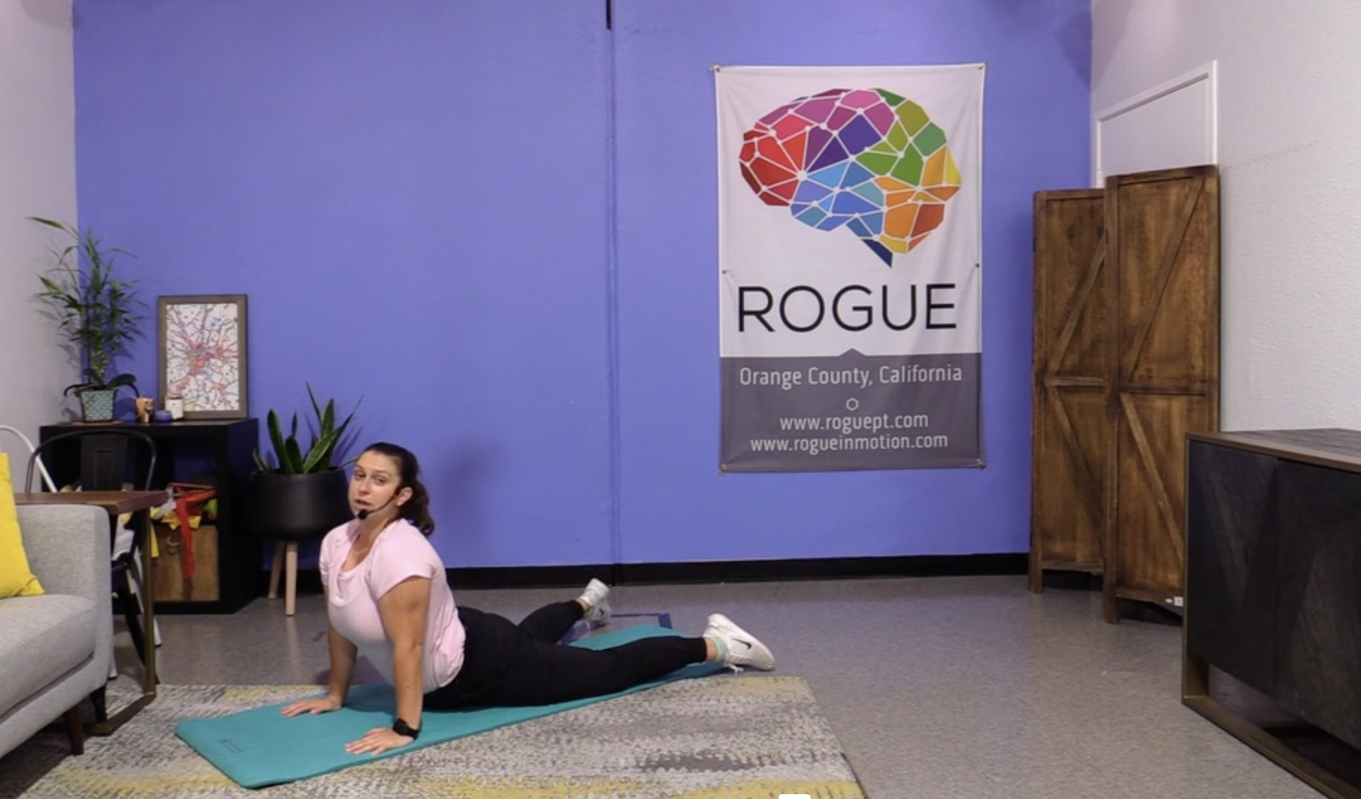 7-13-23 PWR! Moves ~ Thursday ~ Balance + Posture Week ~Resistance Band w/ Julia