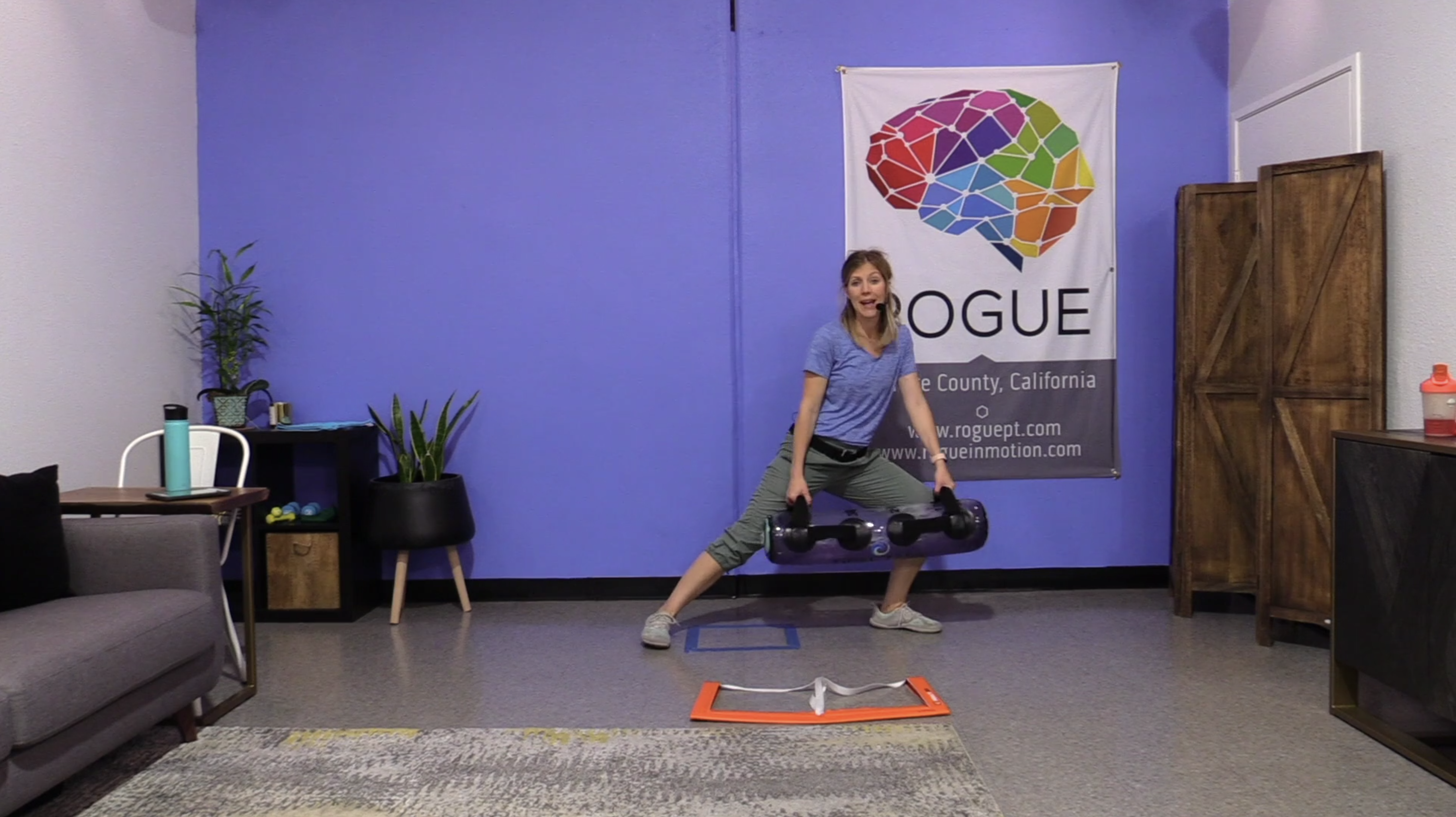 3-2-22 HIIT with Small Equipment - 30 lbs in Tidal Tank!