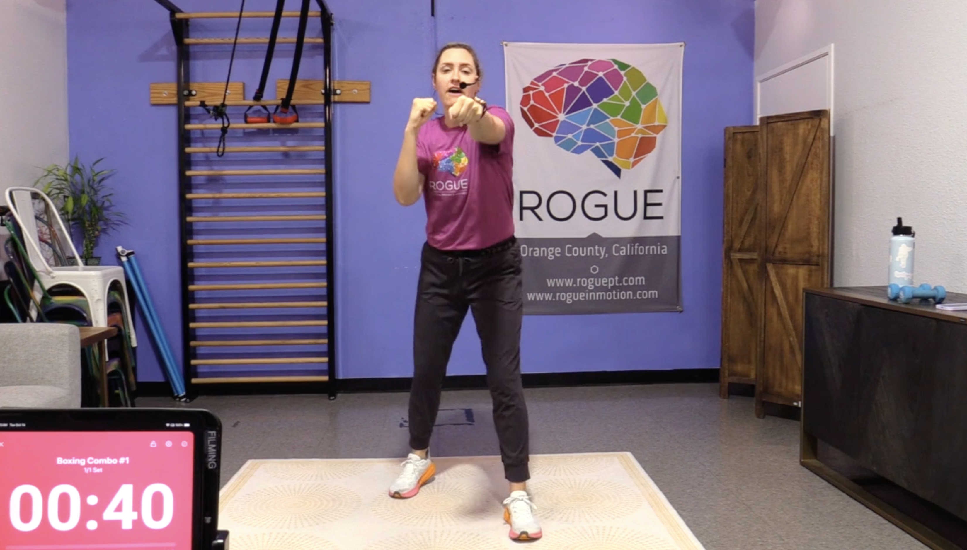 10-14-25 Boxing ~ Tuesday ~ Balance + Posture Week with Marie!