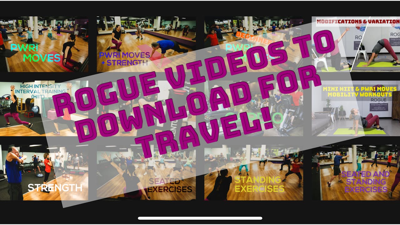 Exercise Videos to Download for Travel