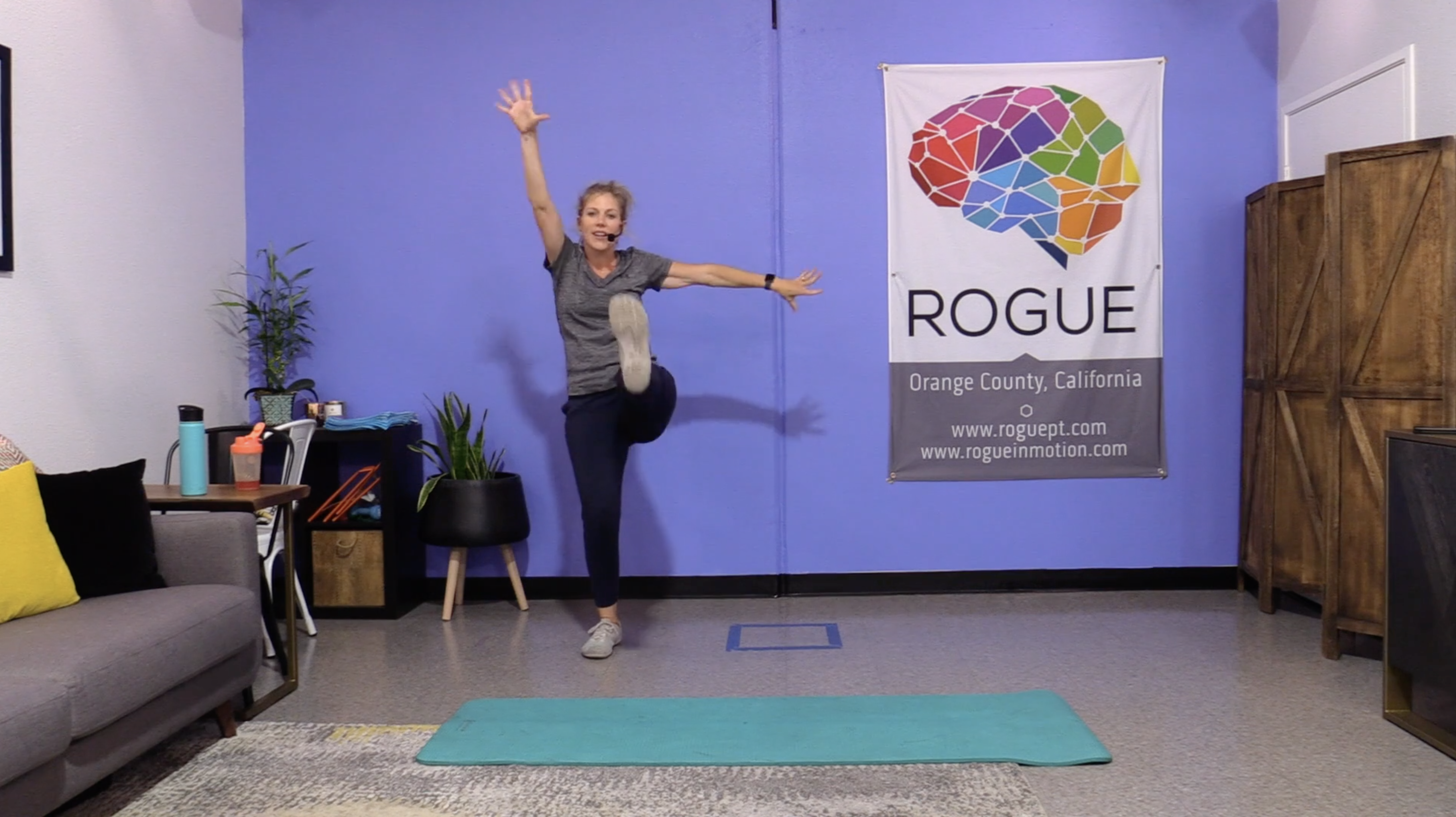 5-9-22 HIIT - Monday - Balance + Posture Week!