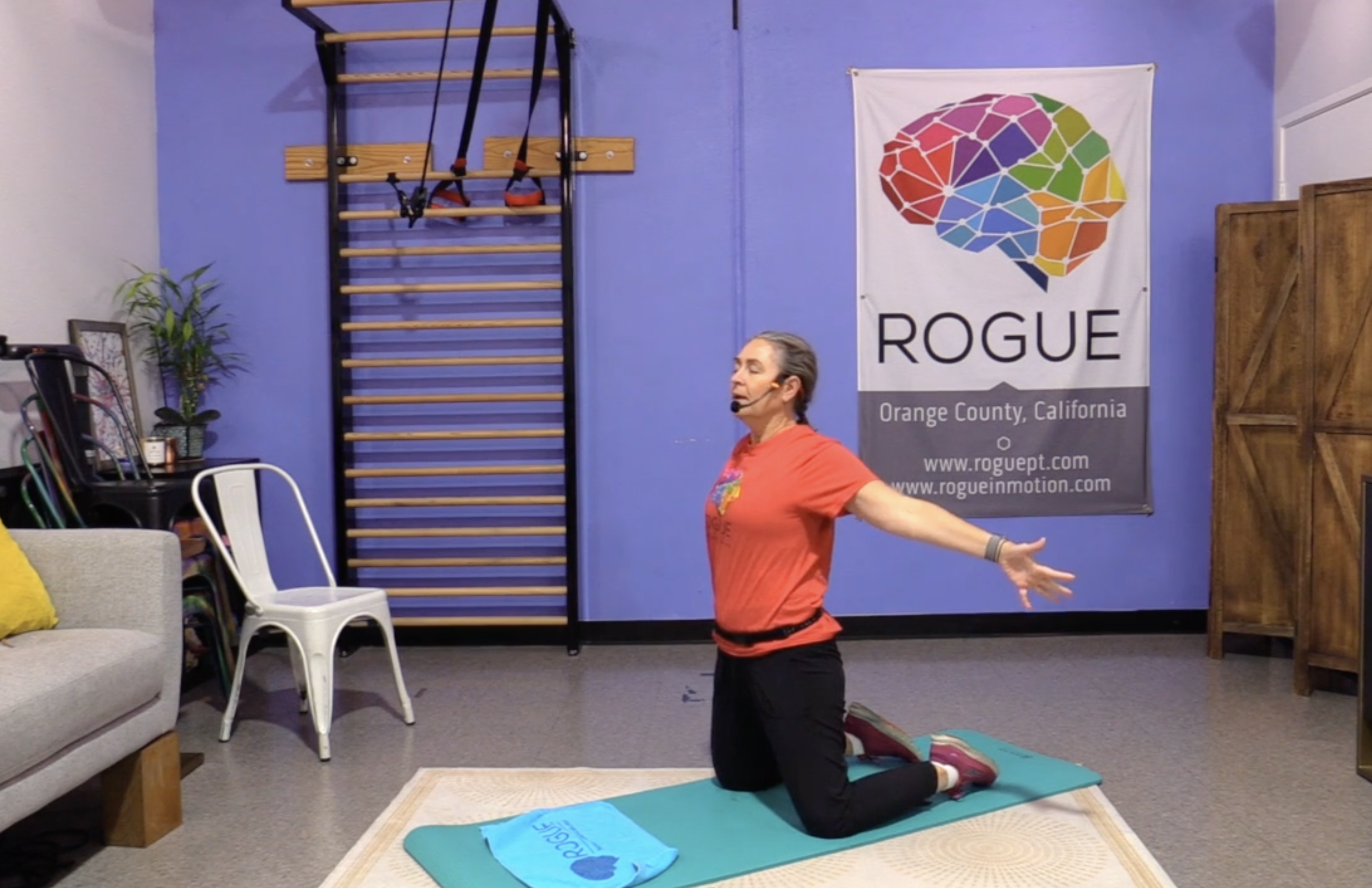 7-18-25 PWR! Moves ~ Friday ~ 15 Minutes ~ Floor Work with Claire!