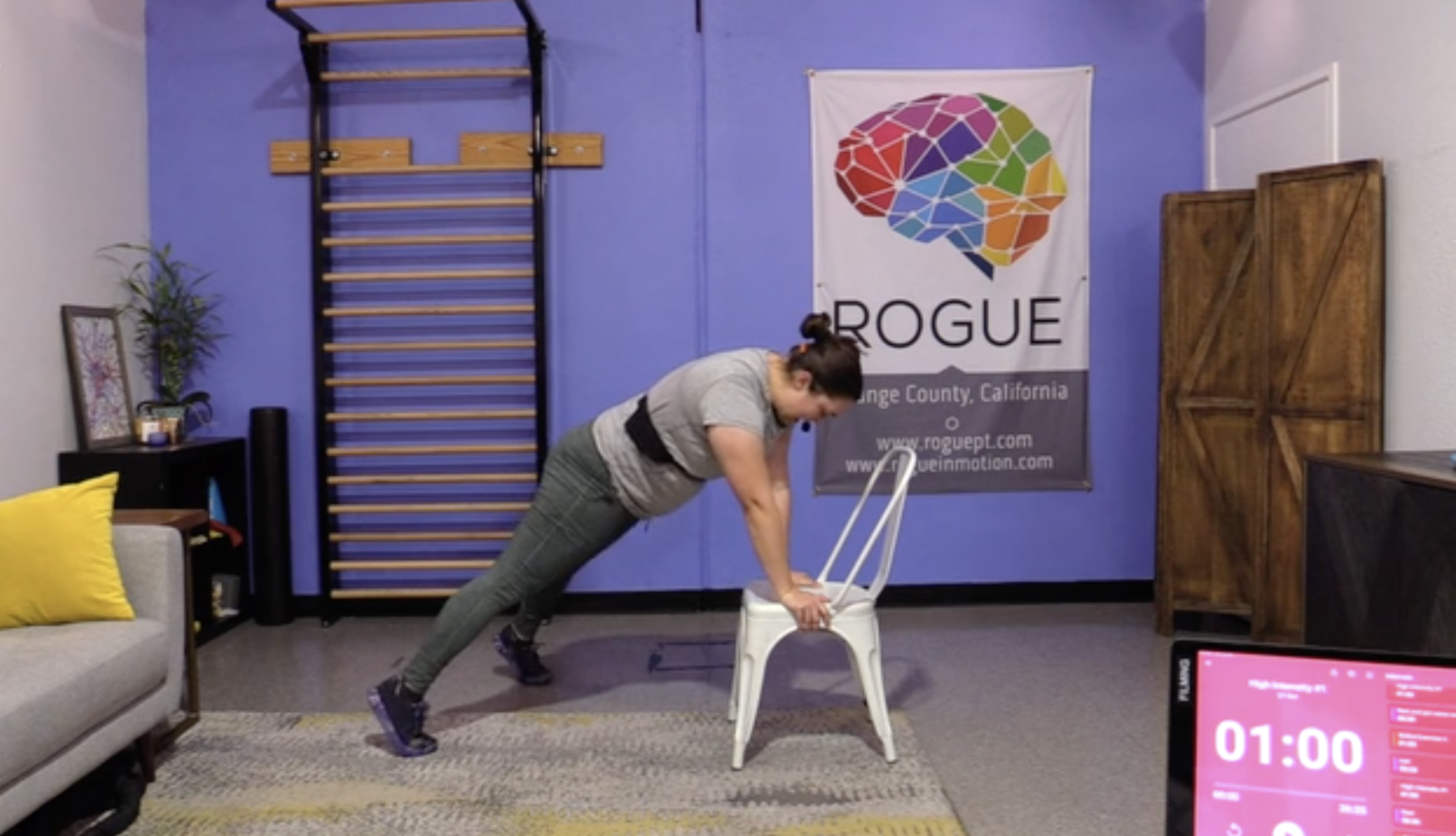 1-29-24 HIIT with Household Items (Weighted Bag) ~ Bonus Week with Alyx!