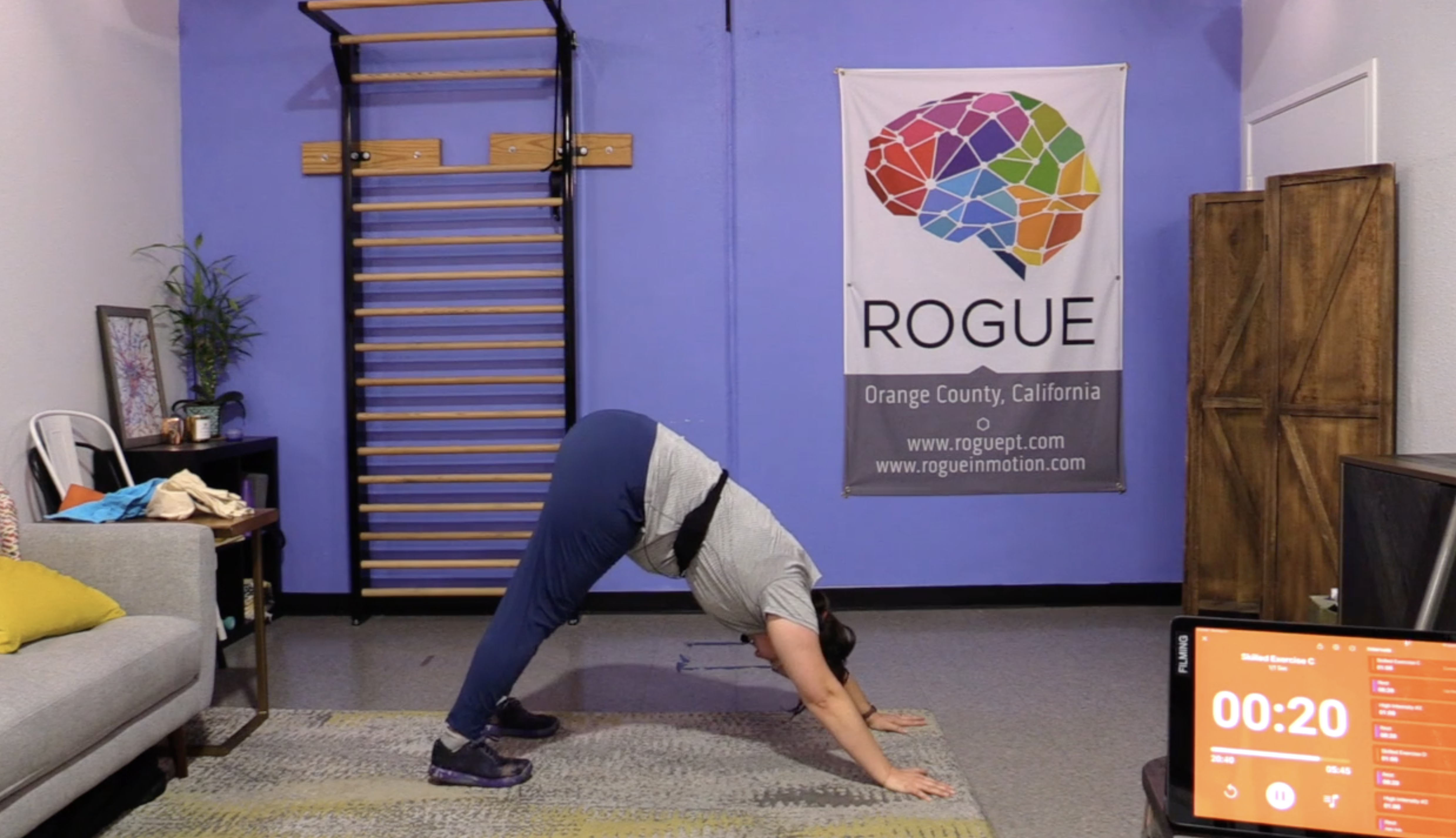 5-13-24 HIIT w/ Household Items (Weighted Bag) ~ Balance + Posture Week w/ Alyx