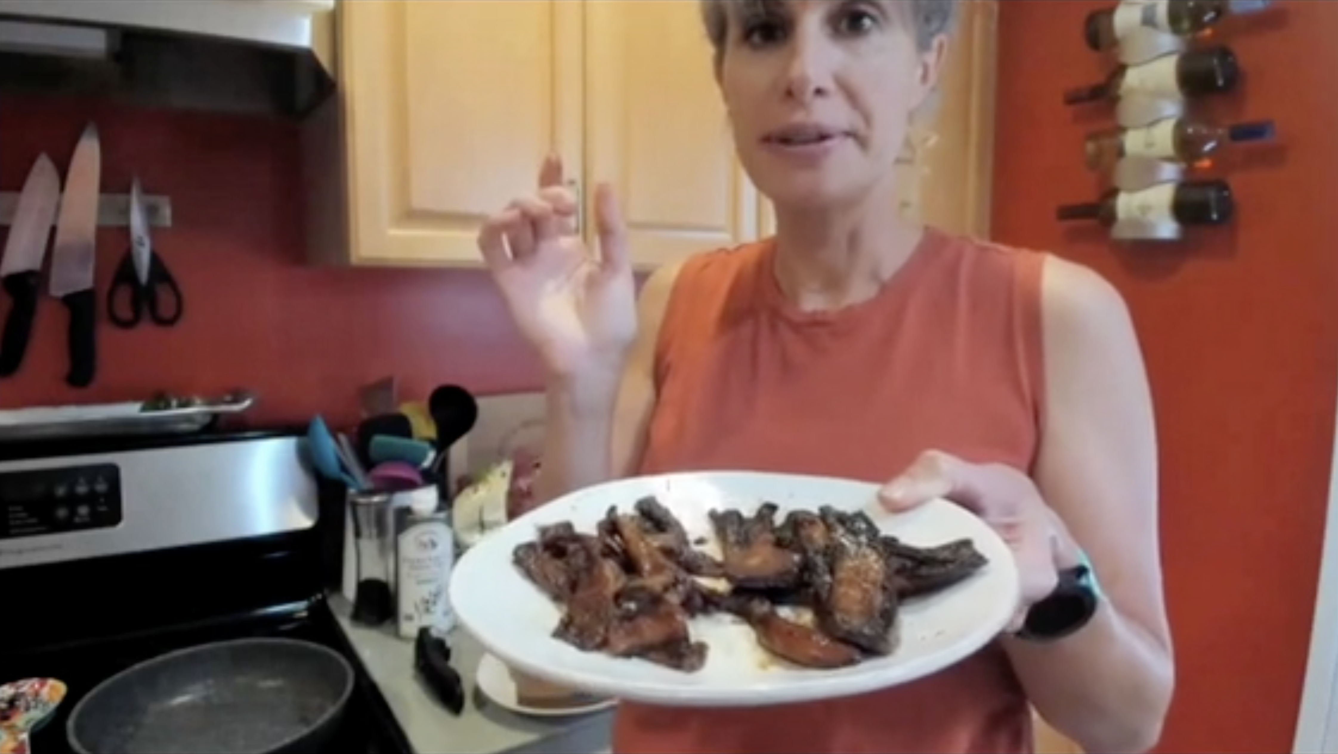 6-26-24 ~ King Oyster (Trumpet) Mushroom Bacon ~ Cooking Class