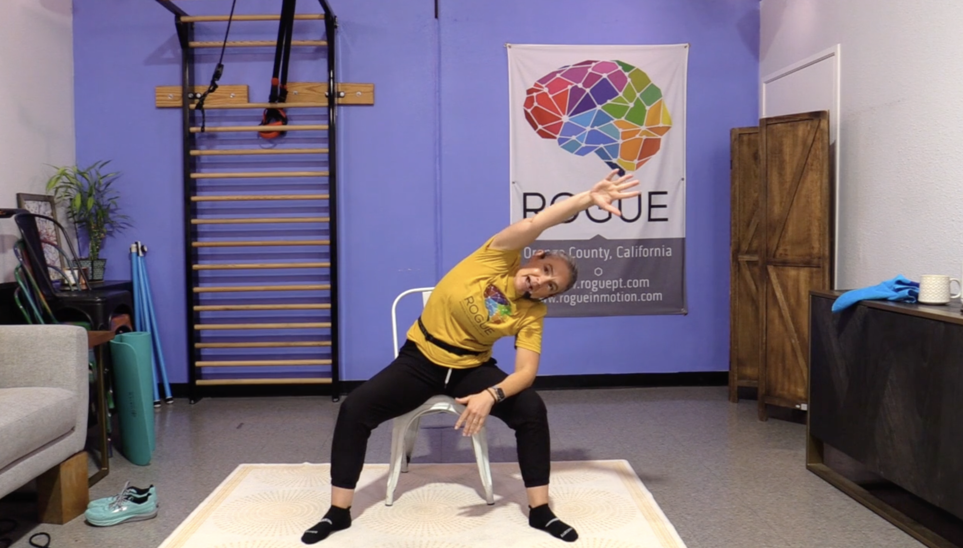 9-5-25 PWR! Moves ~ Friday ~ 15 Minutes ~ Sit-Stand + On our Back with Claire