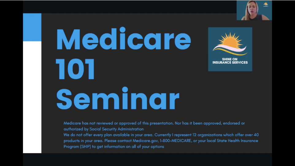 September 2024 Educational Lecture ~ Medicare 101 