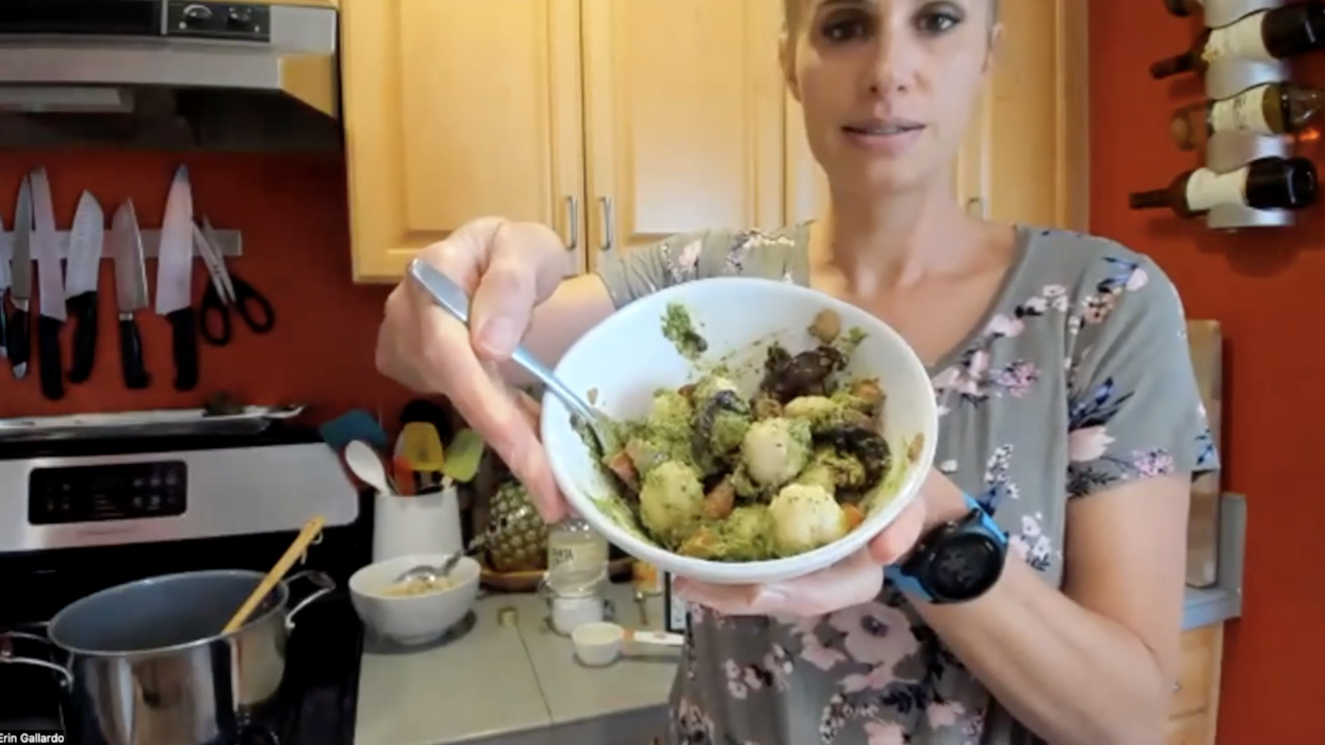 5-25-22 Arugula Pesto - Cooking Class