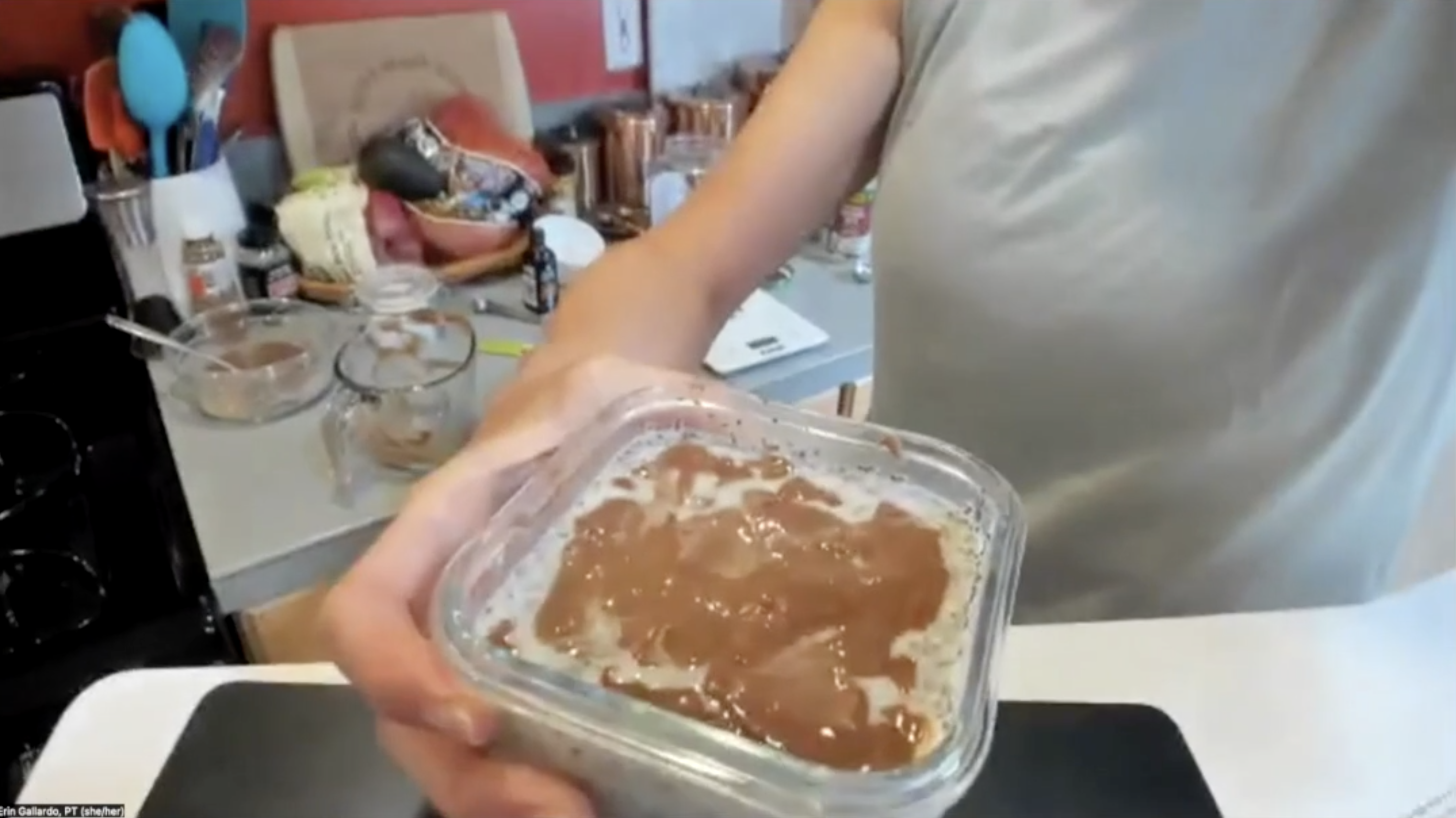 7-10-24 ~ Peanut Butter Chocolate Overnight Oats ~ Cooking Class