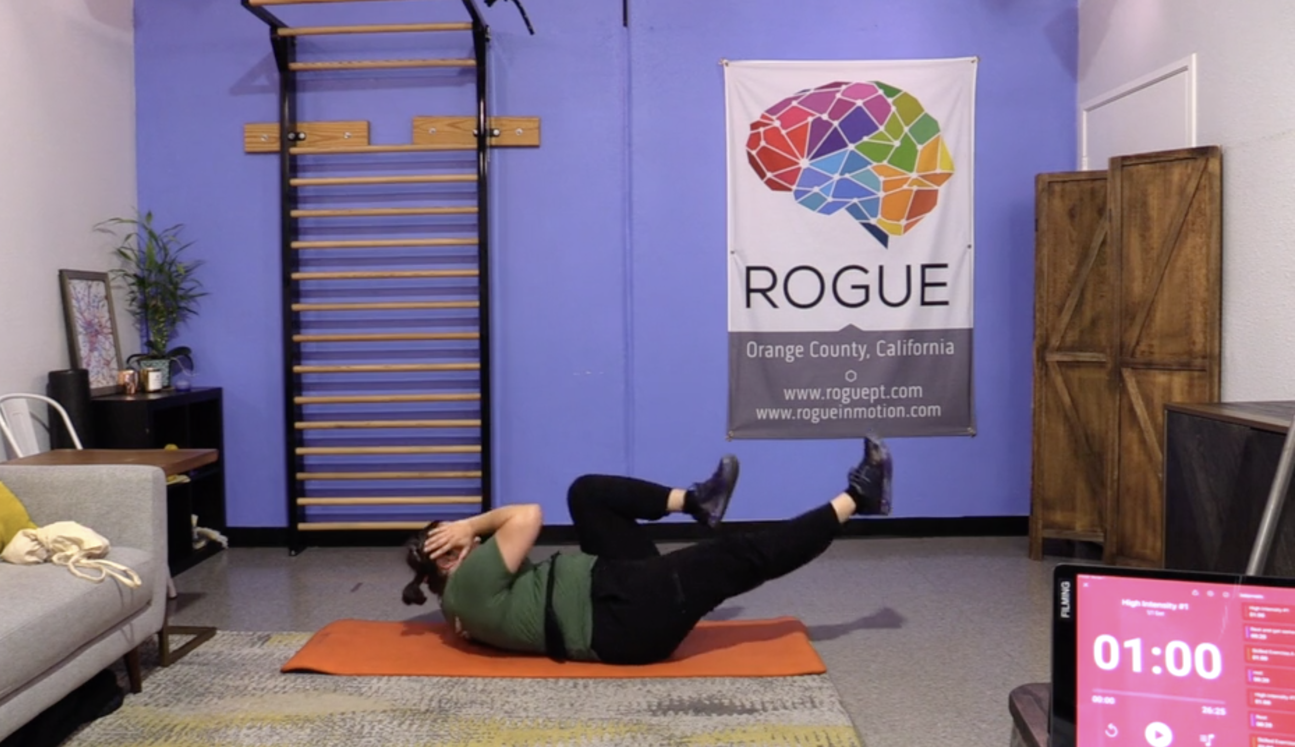 4-1-24 HIIT with Household Items (Weighted Bag) ~ Monday ~ Mobility Week w/ Alyx