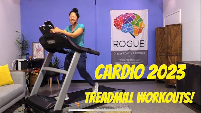 Cardio 2023 Classes - Treadmill Workouts
