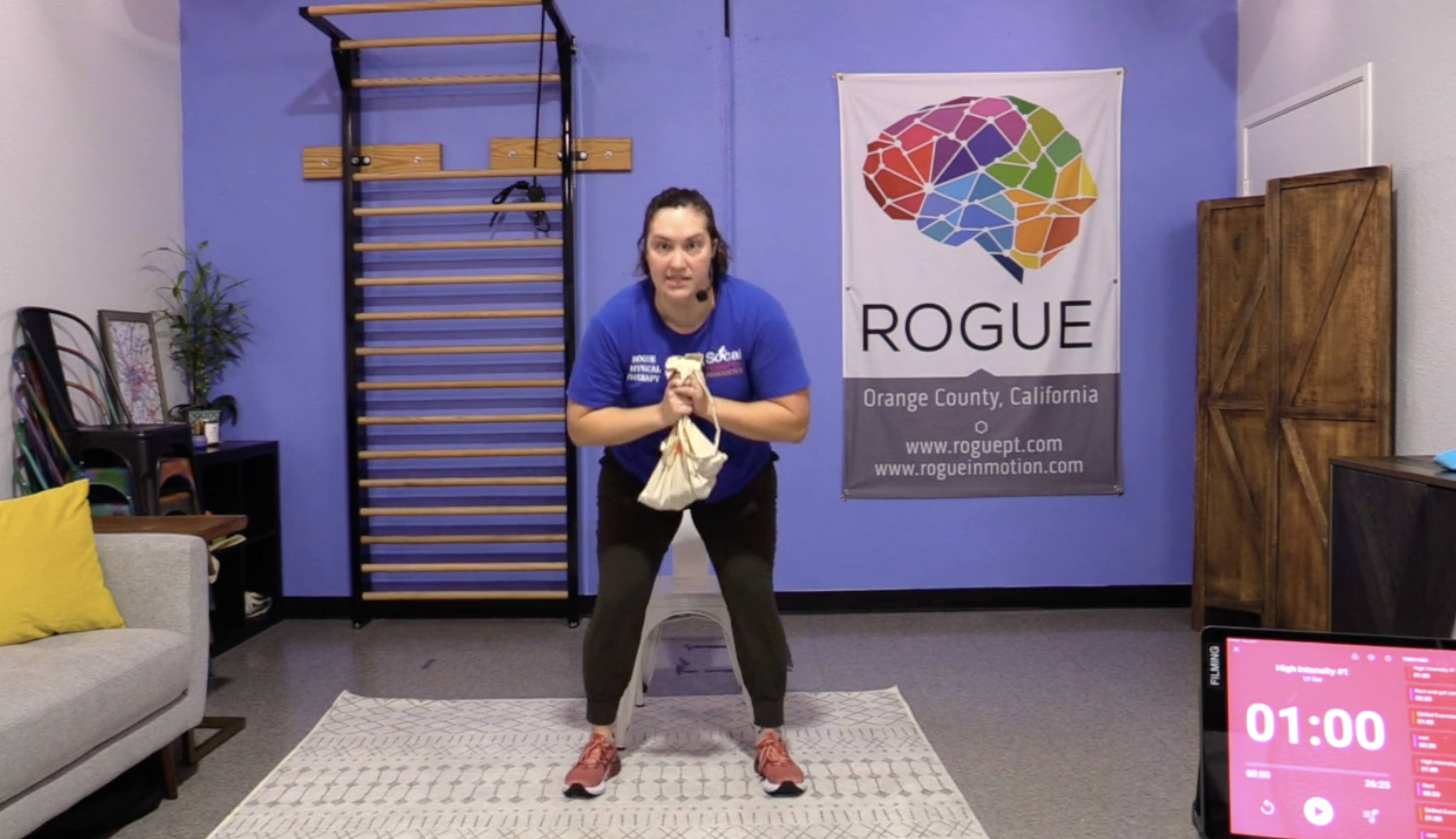 7-8-24 HIIT ~ Monday ~ Balance + Posture Week with Alyx!