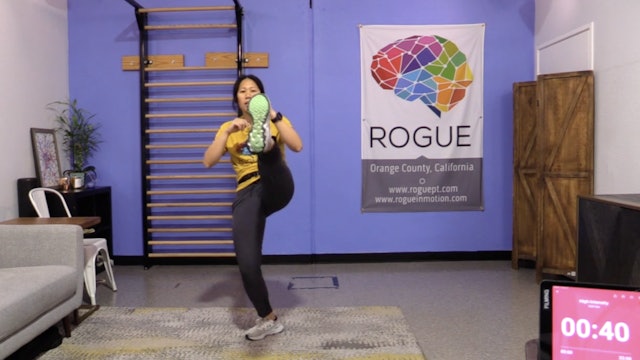 3-12-24 Boxing ~ Tuesday ~ Balance + Posture Week with Jamie!