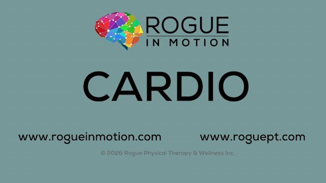 1-5-26 Cardio ~ Monday ~ 40 Minutes o...