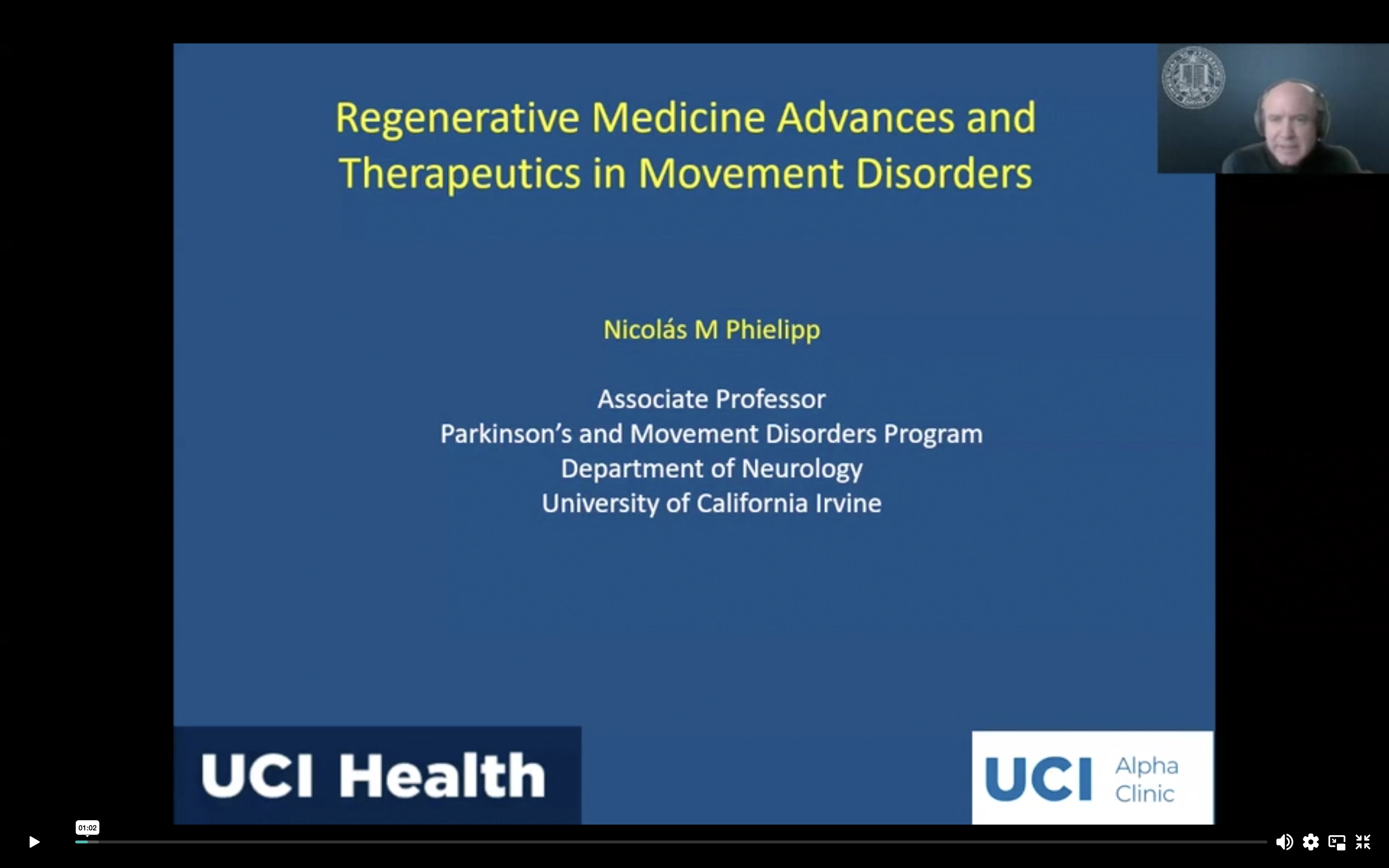 October 2024 Educational Lecture ~ Stem Cell Research with Dr. Nicolas Phielipp