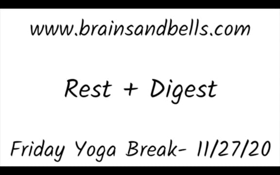 Rest + Digest Yoga