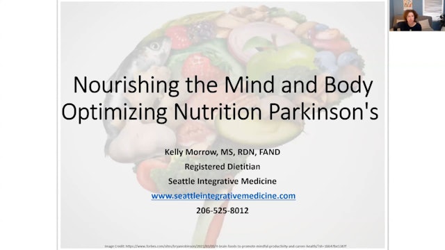 December 2023 Educational Lecture ~ Nutrition with Dietician Kelly Morrow