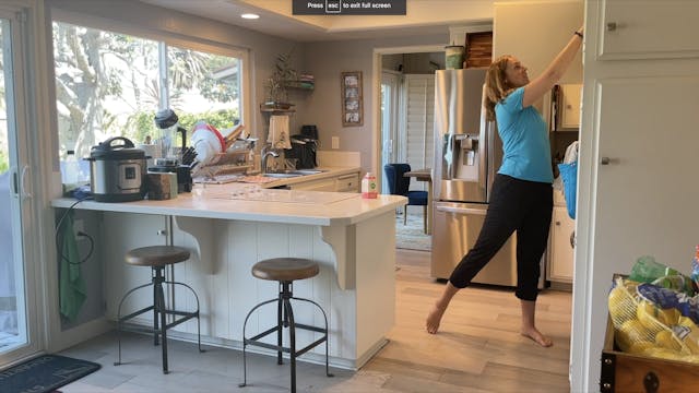 Moving around your kitchen
