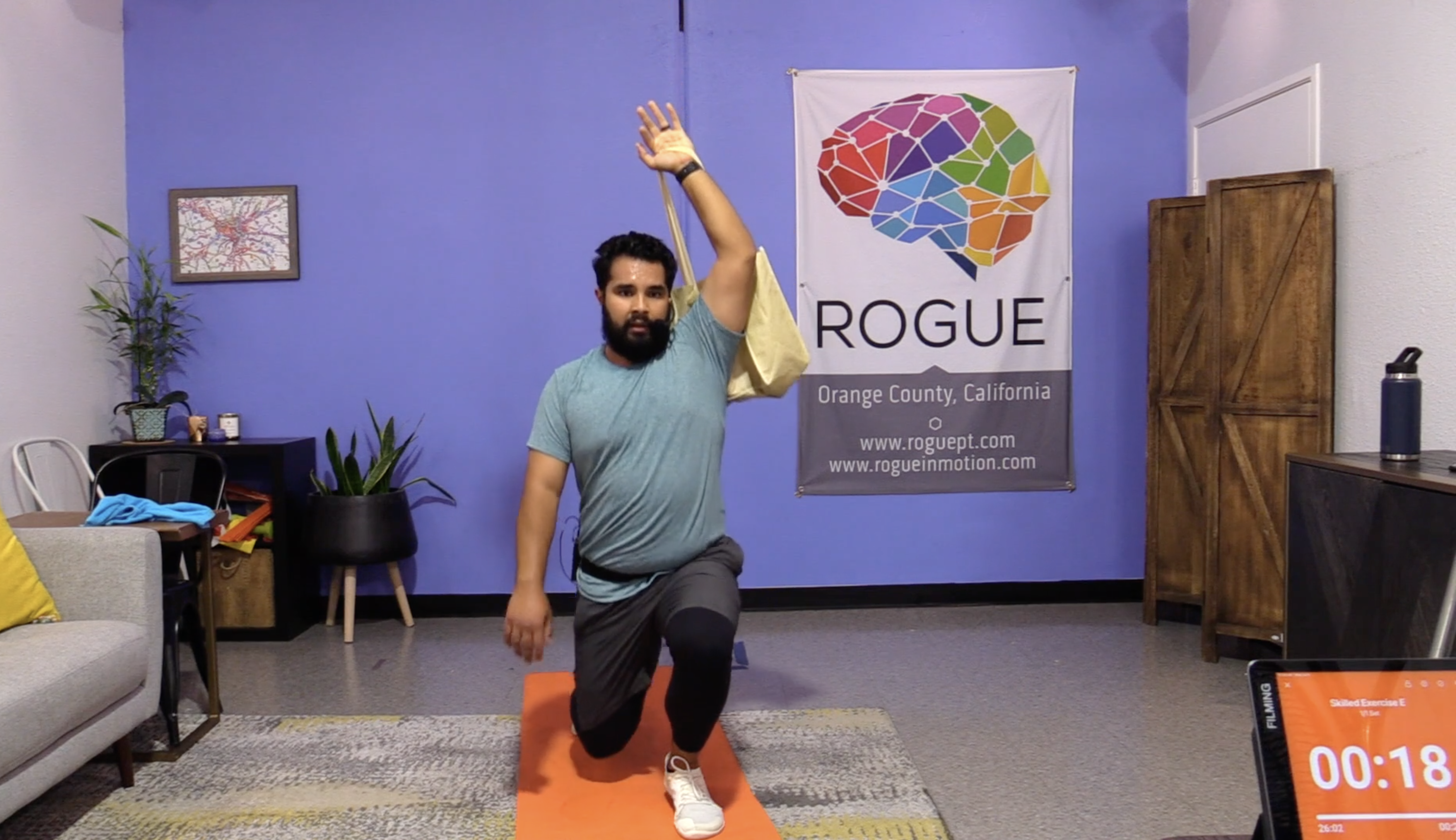 7-5-23 HIIT with Household Items ~ Weighted Bag ~ Mobility Week with Al!