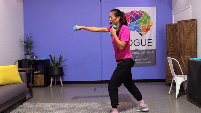 3-11-22 Boxing - Friday - Balance + Posture Week with Julie- PT Student from USC
