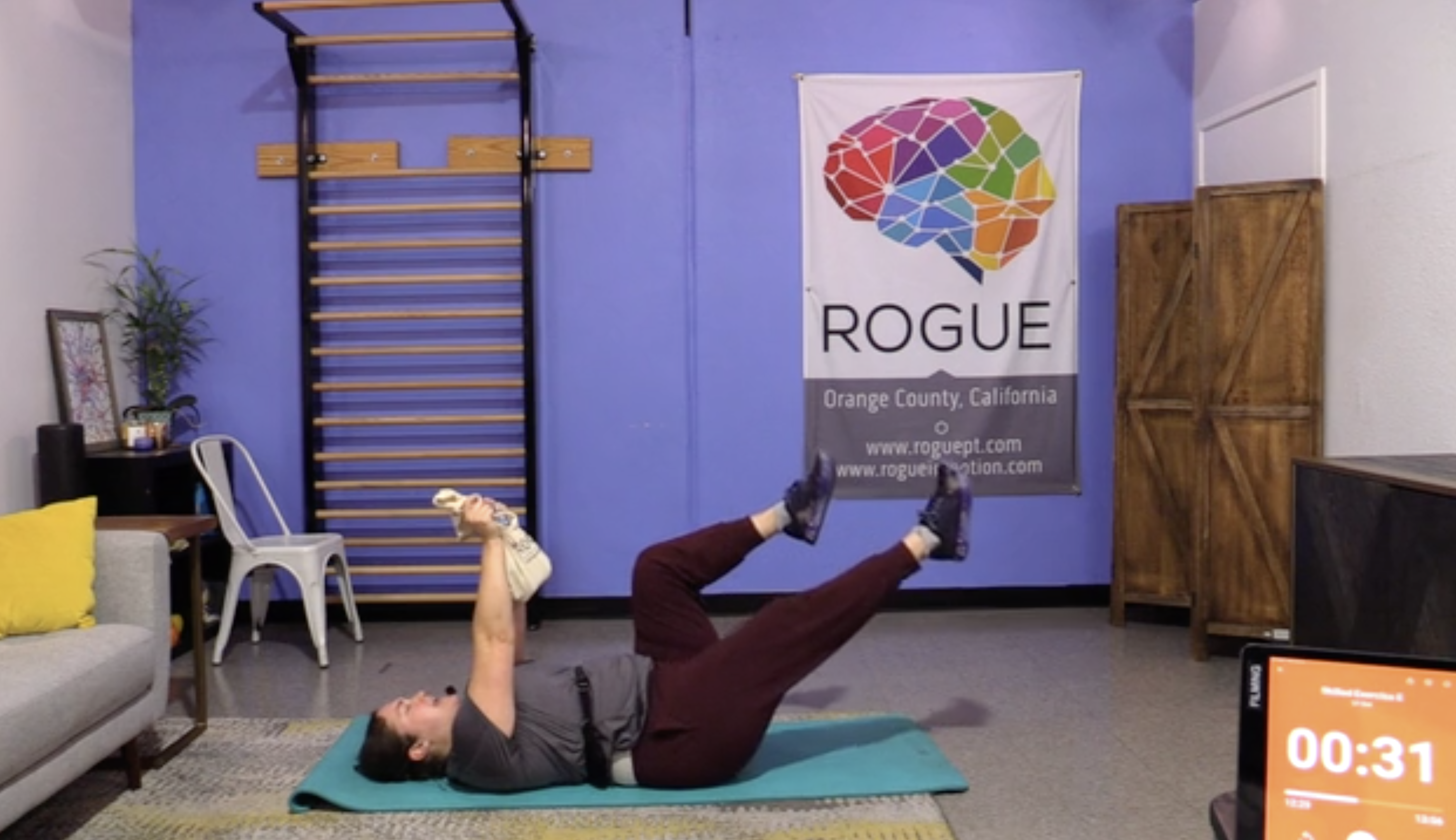 1-15-24 ~ Monday ~ HIIT with Weighted Bag with Alyx!