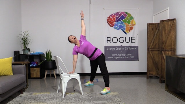 Exercise Snack - Standing Variation with Hands on Chair
