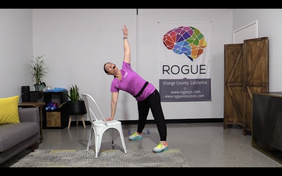 Exercise Snack - Standing Variation with Hands on Chair