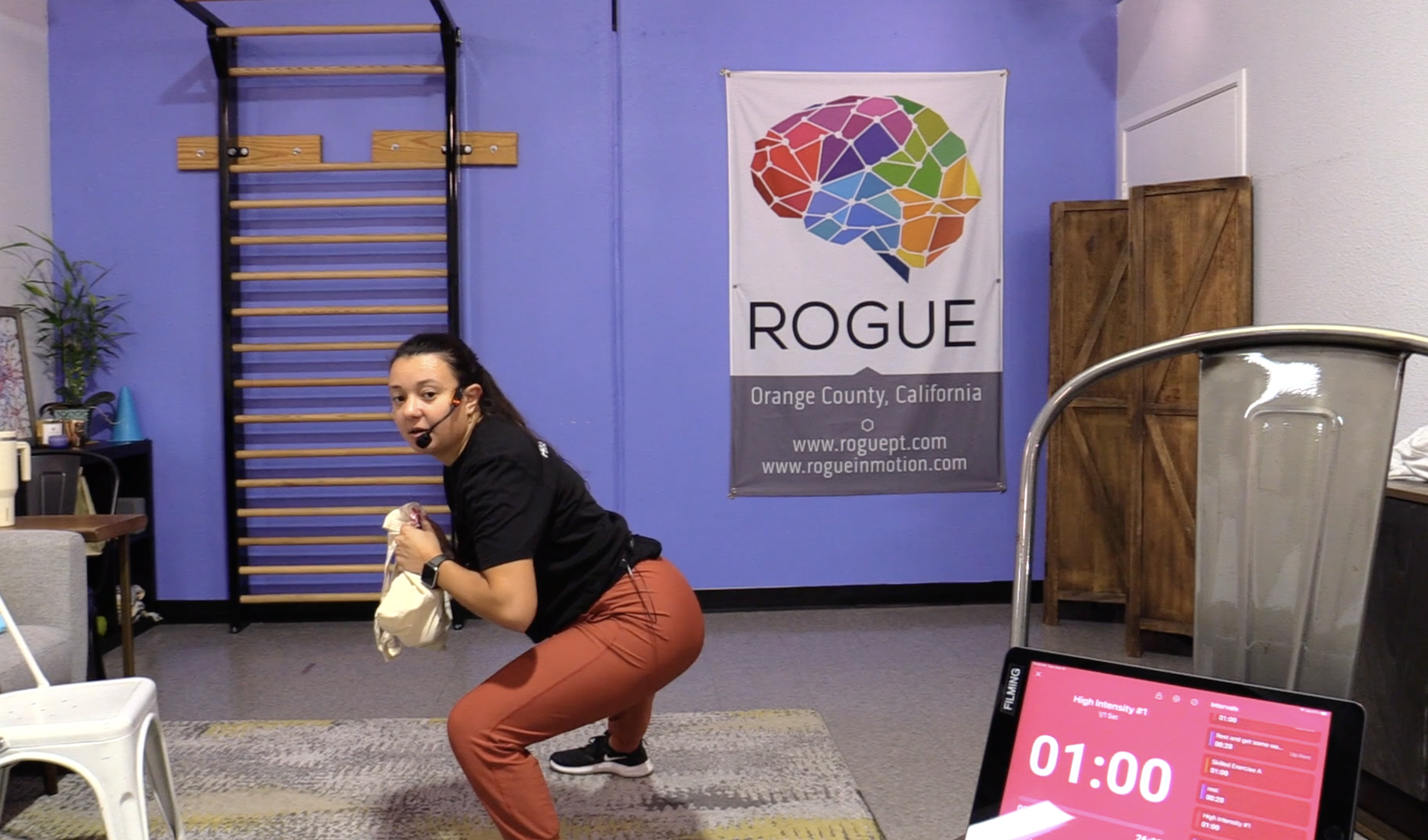 9-18-23 HIIT with Household Items ~ Weighted Bag with Madi!