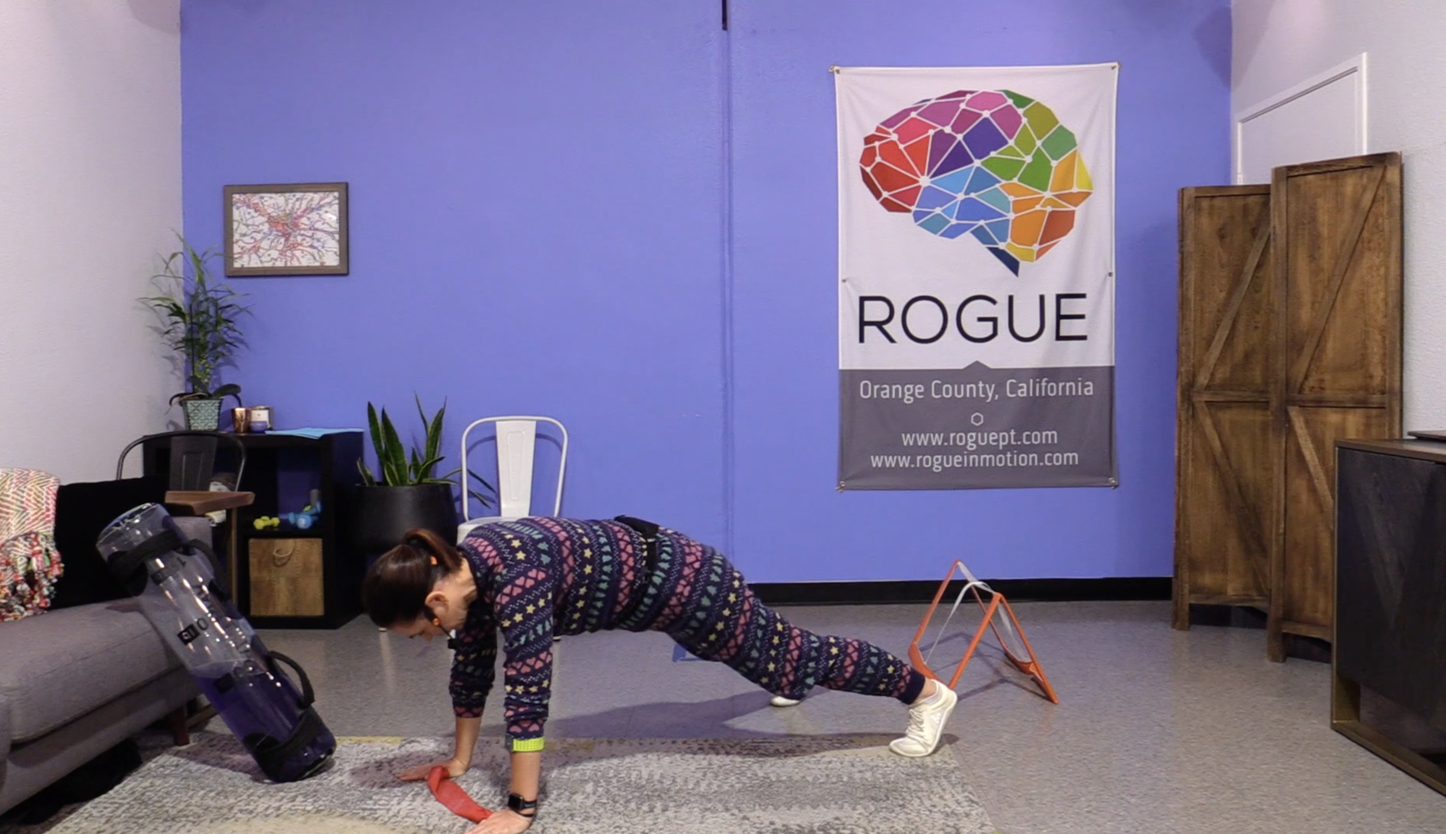 10-26-22 HIIT with Small Equipment - 20 lbs in Tidal Tank!