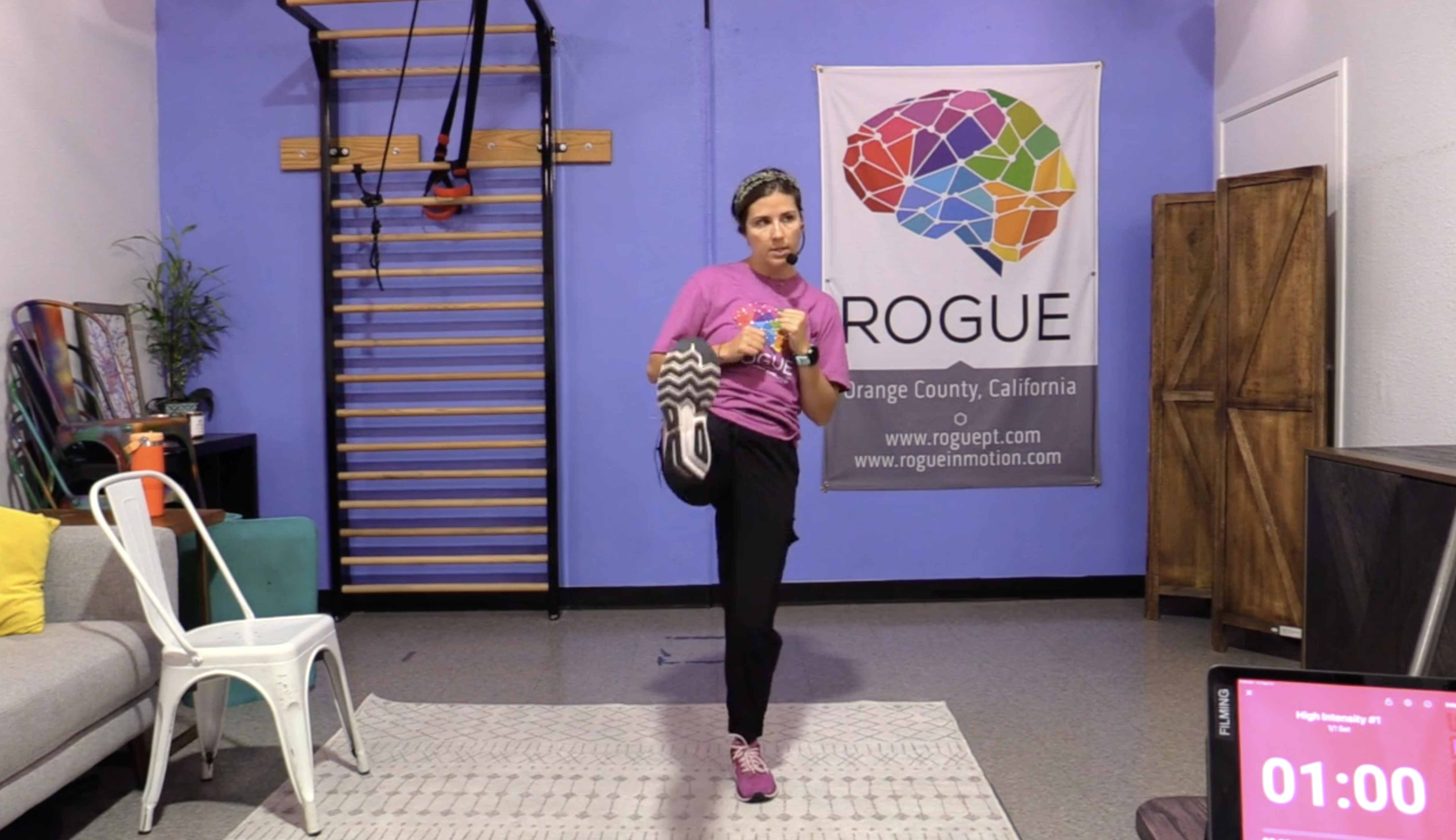 9-13-24 HIIT ~ Friday ~ Balance + Posture Week with Katherine!