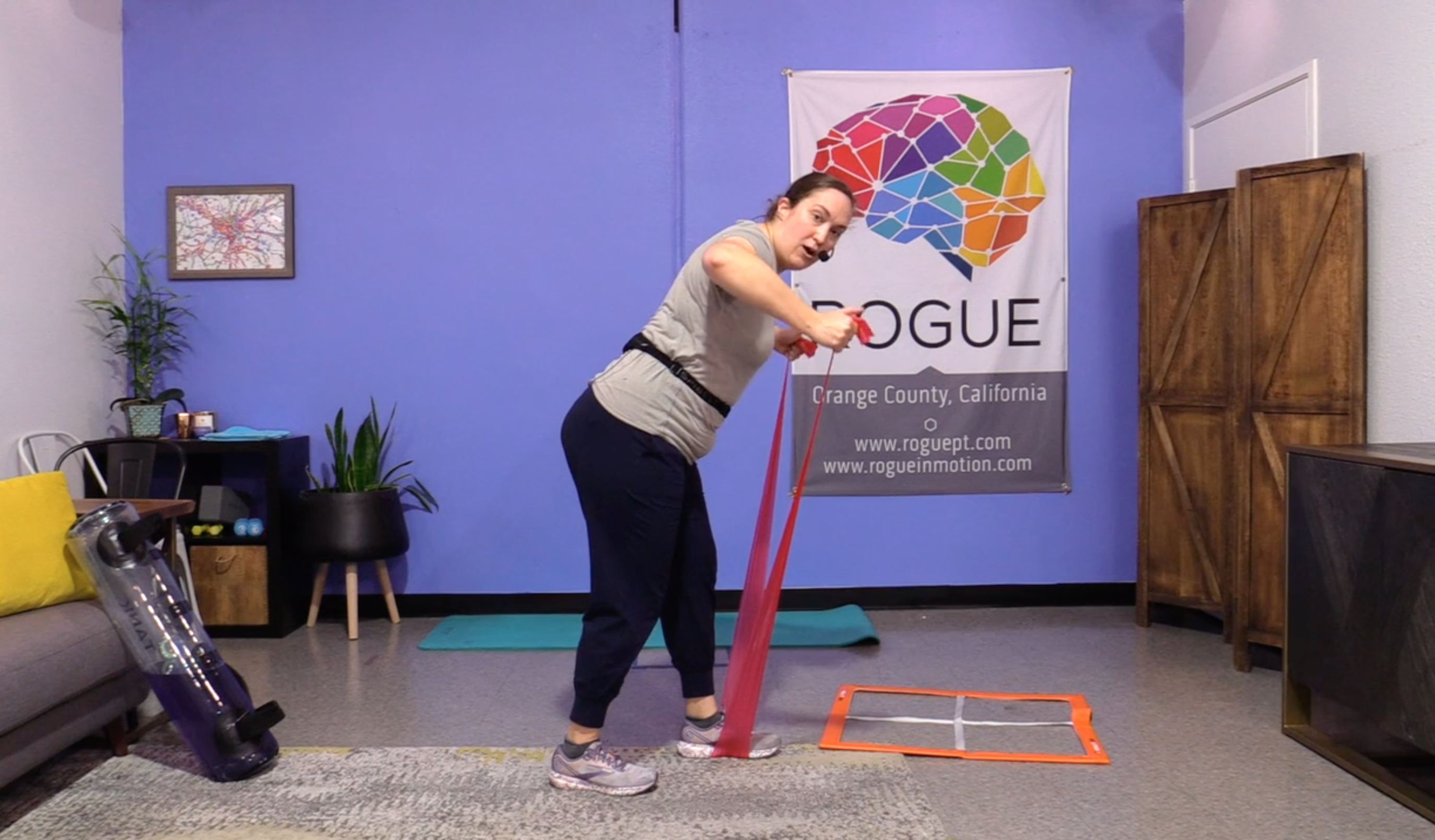 12-7-22 HIIT with Small Equipment - 20 lbs in Tidal Tank - with Alyx!