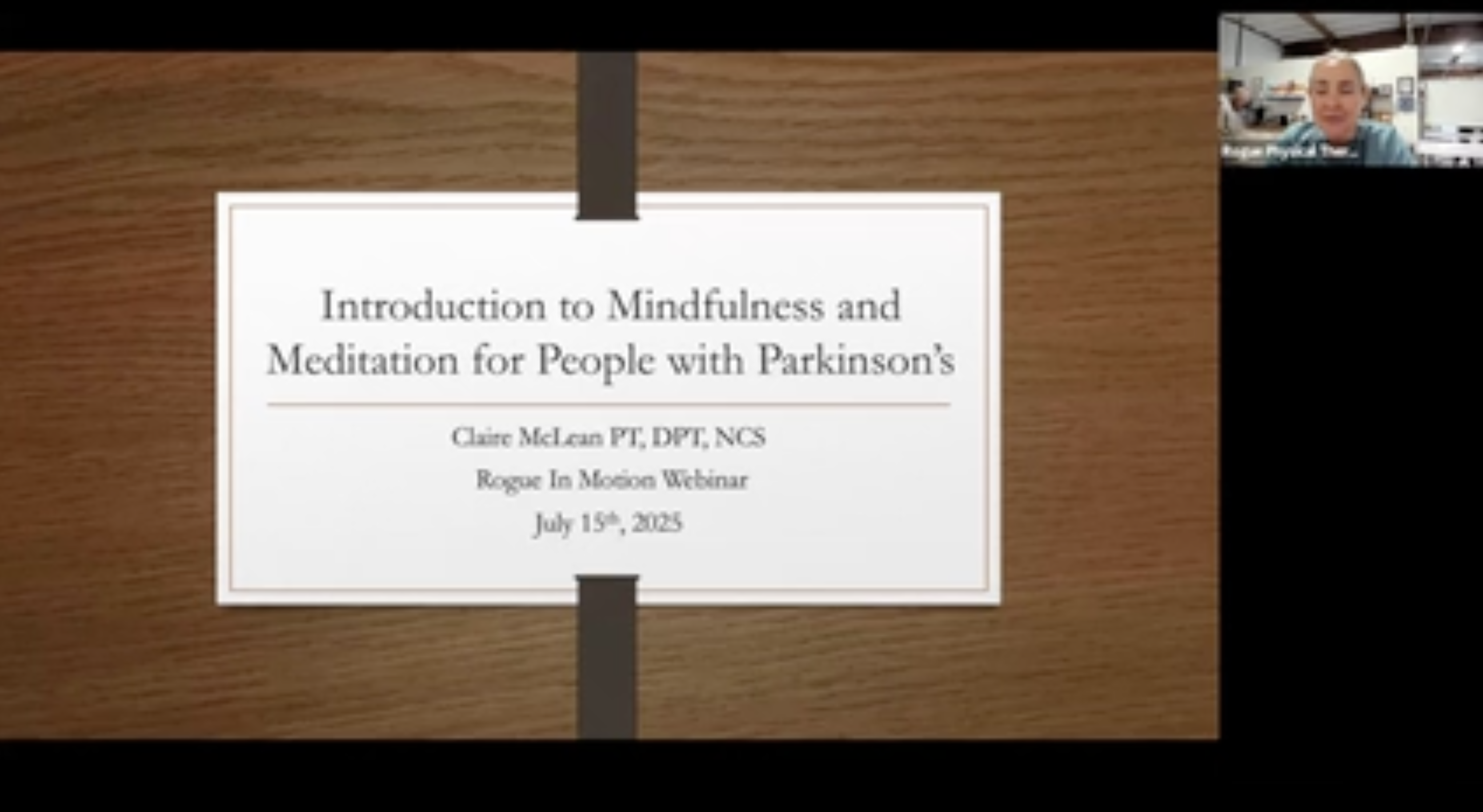 July 2025 RIM Webinars ~ Meditation and Mindfulness