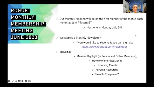 June 2023 Monthly Membership Meeting