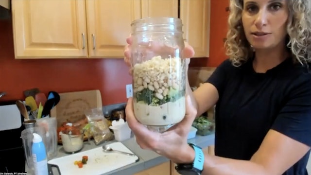 9-6-23 ~ Salad in a Jar ~ Cooking Class!