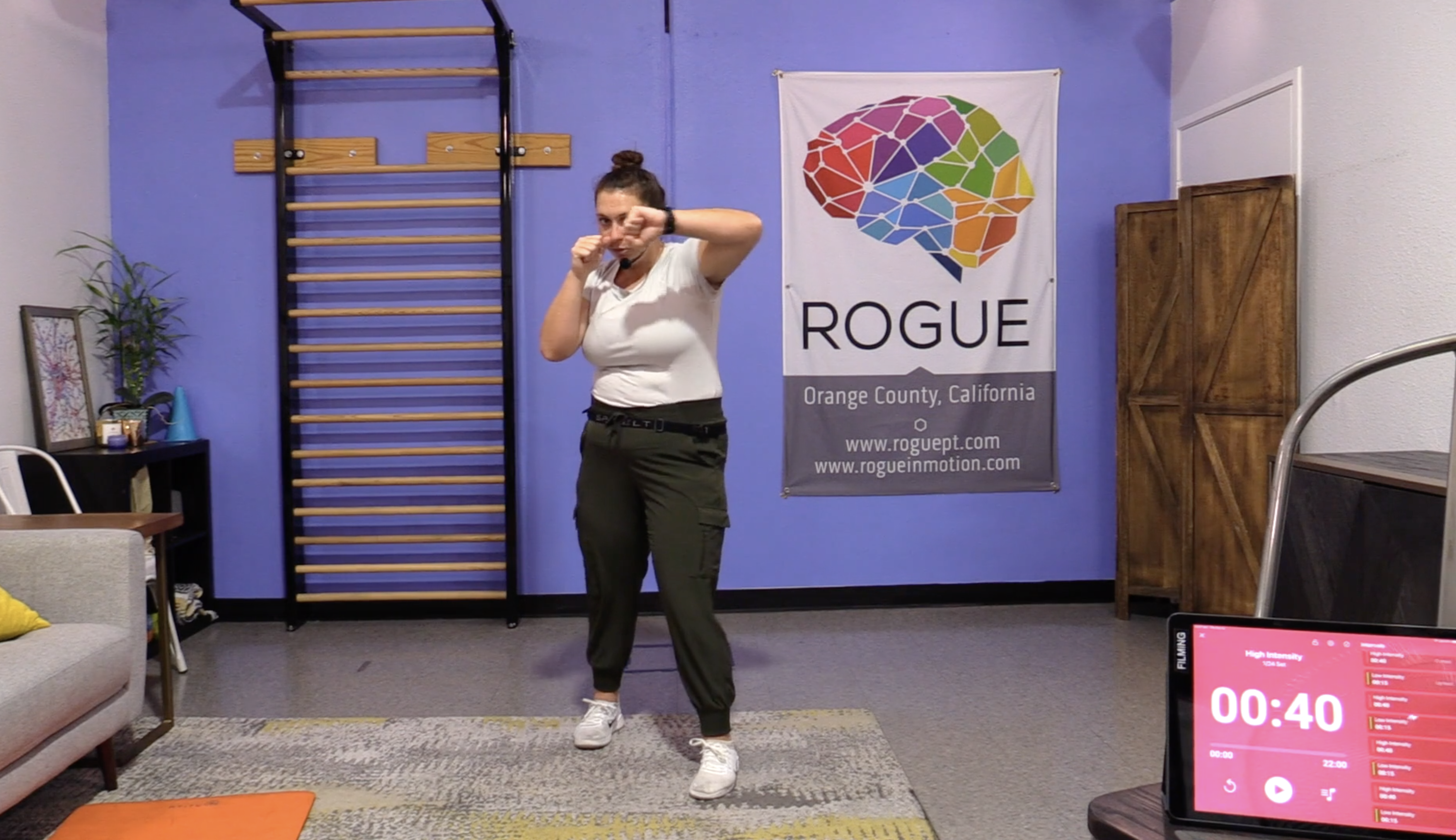 10-12-23 Boxing ~ Thursday ~ Balance + Posture Week with Julia!