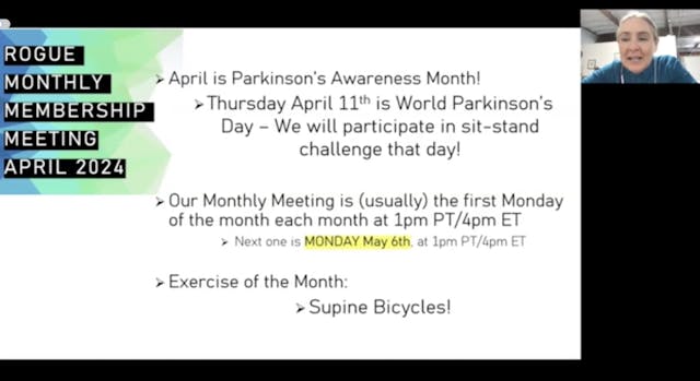 April 2024 Monthly Membership Meeting