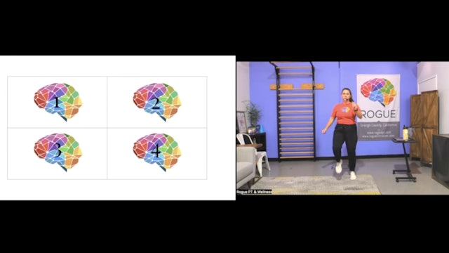Nov 2023 Brain + Body Training ~ Med Intensity ~ Delayed Memory Recognition Game