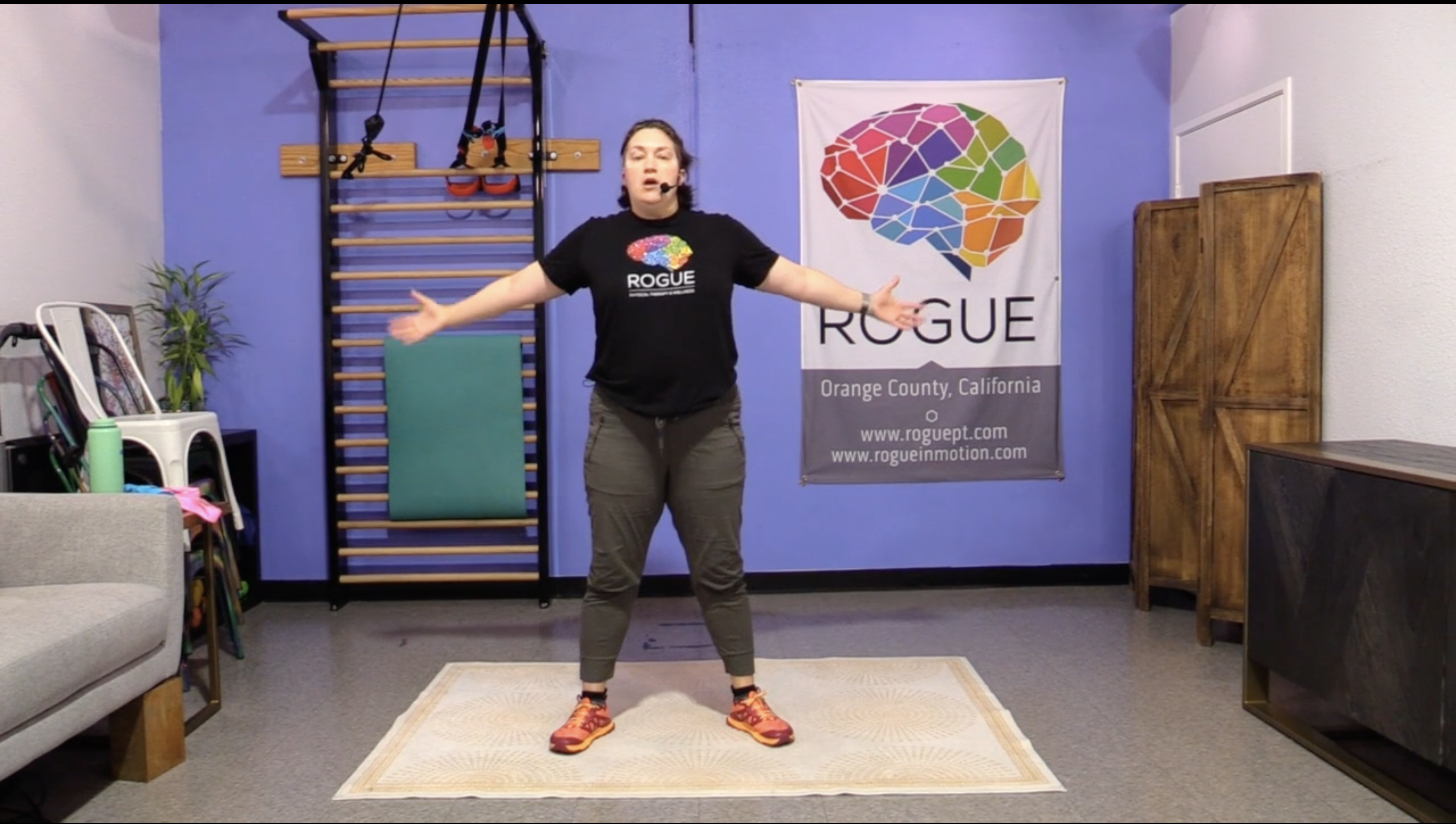 3-9-26 PWR! Moves ~ Monday ~ Balance + Posture Week with Alyx (stretch strap!)