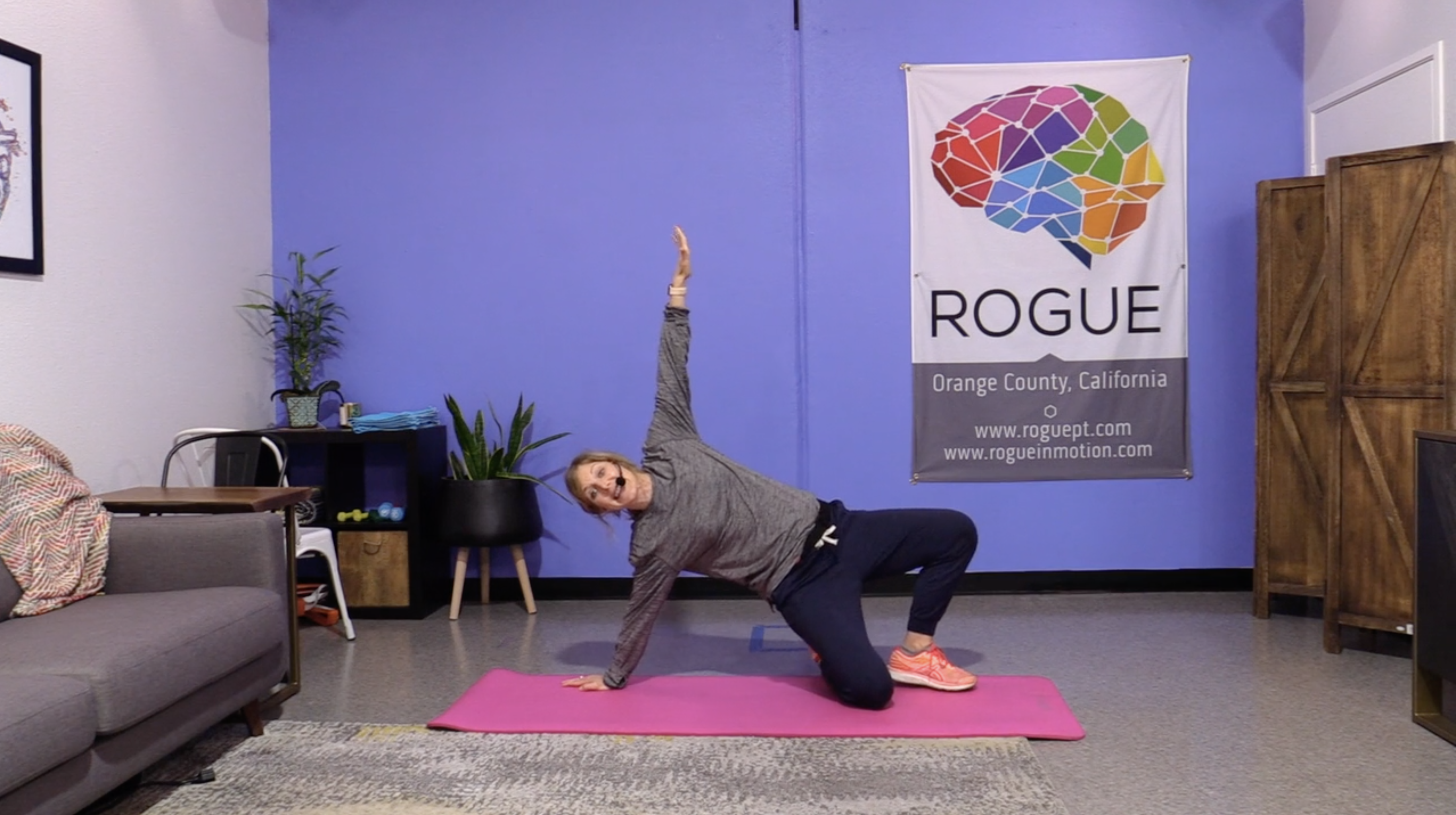 October 2021 - Exercise of the Month - Side Lift with Stepping!