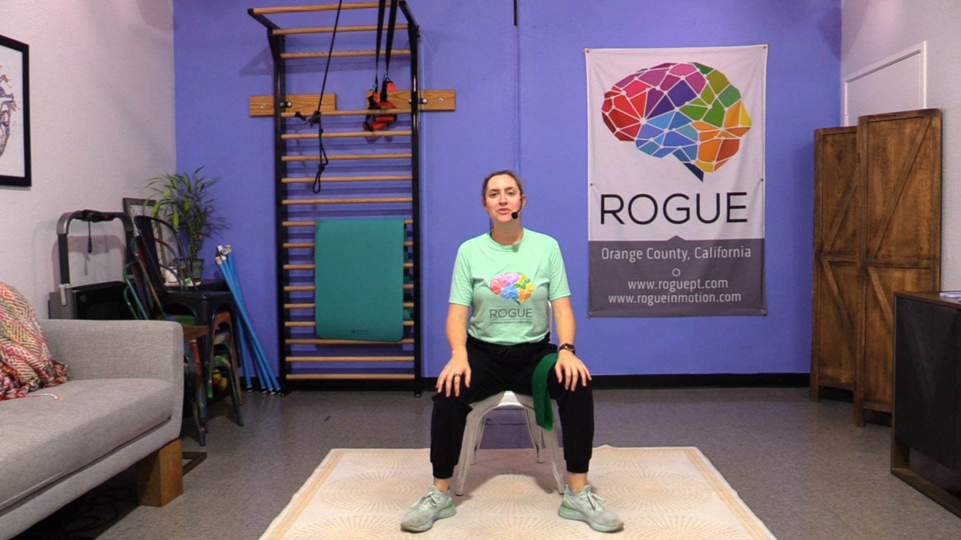 11-14-25 PWR! Moves Friday 30 Mins Sitting & Standing with Theraband with Marie!