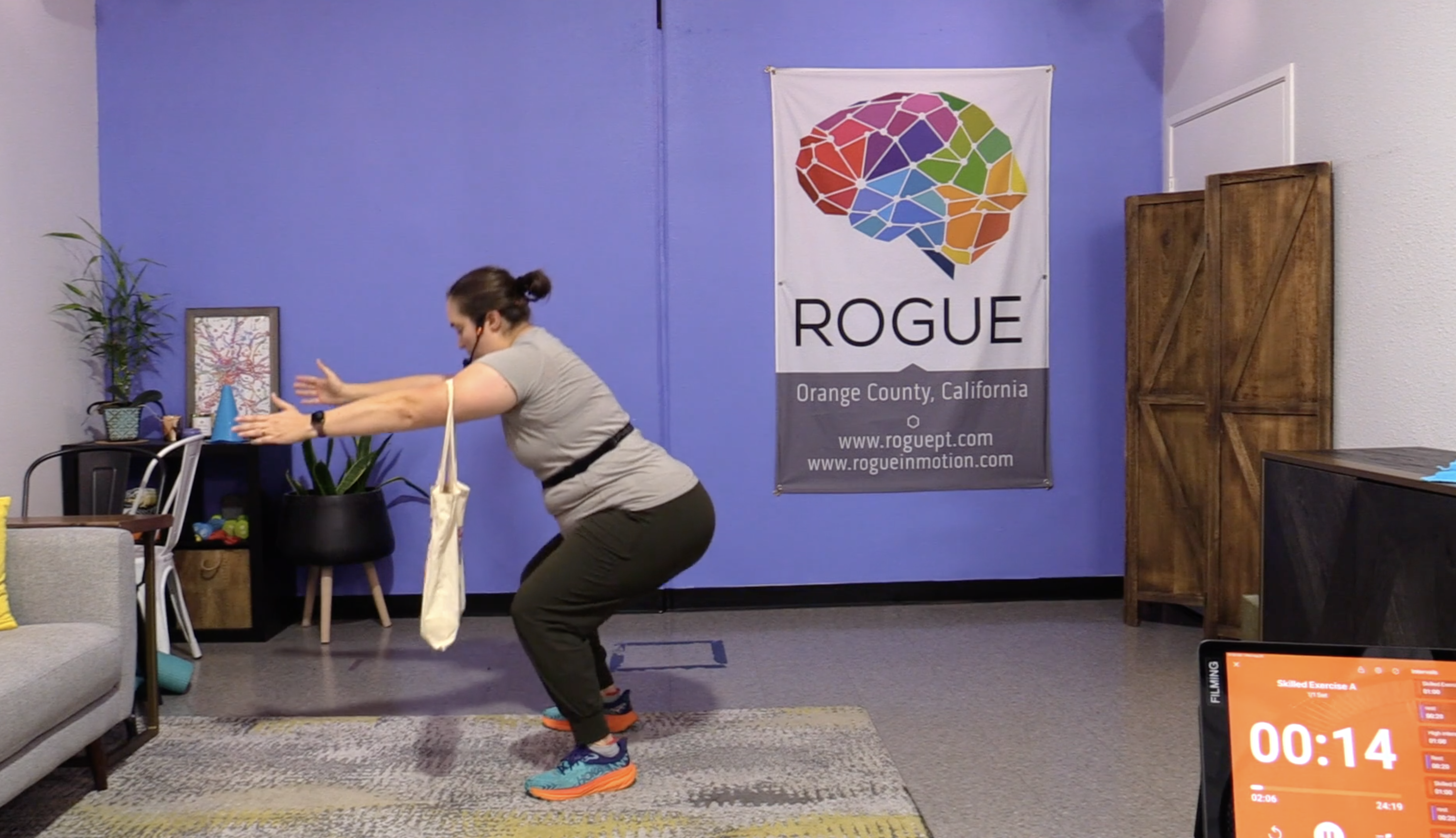 8-28-23 HIIT with Household Item (Weighted Bag) ~ Monday ~ Fun Week with Alyx!