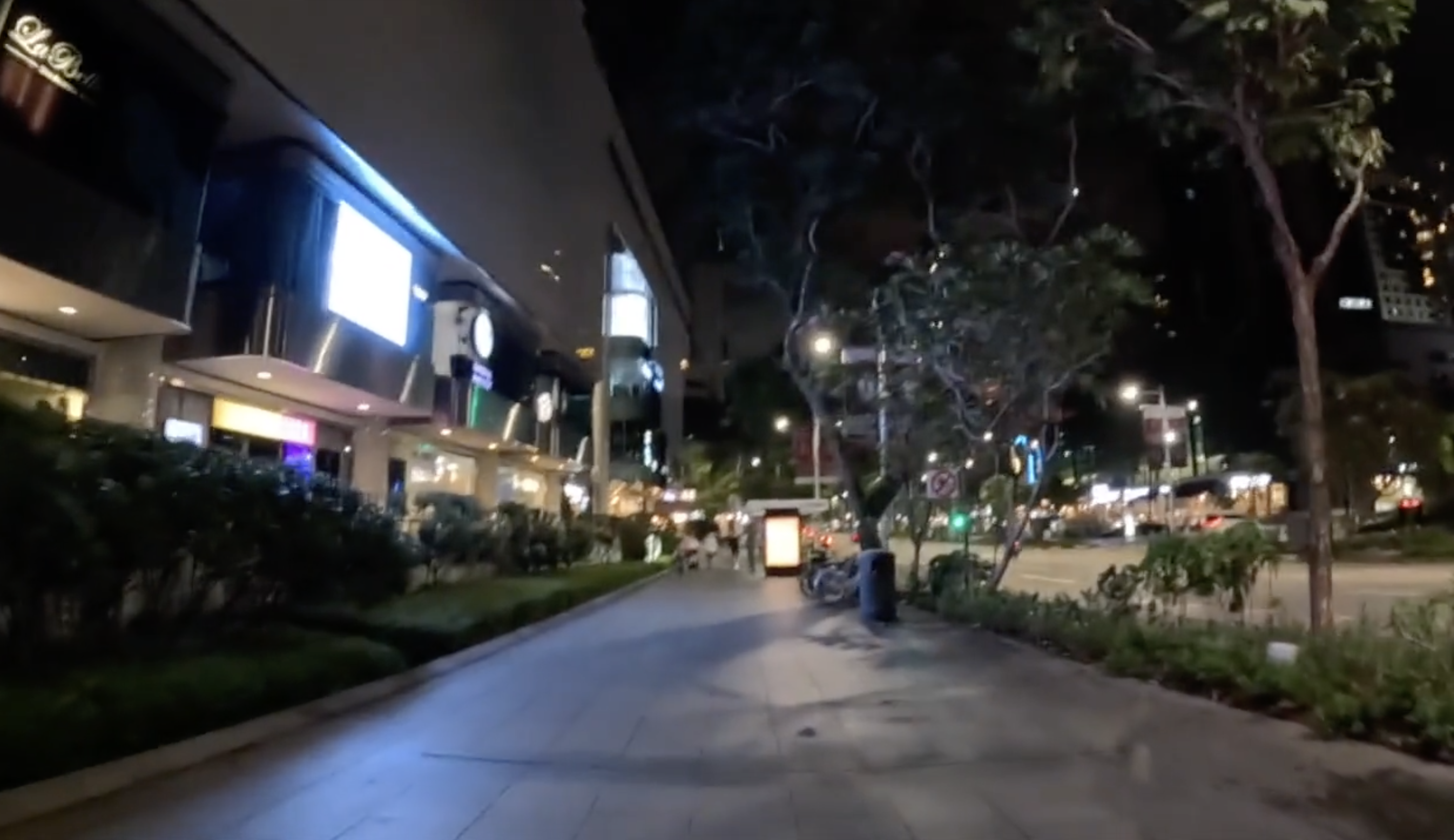 Virtual Walking Singapore Orchard Road at Night + Cardio with Claire!