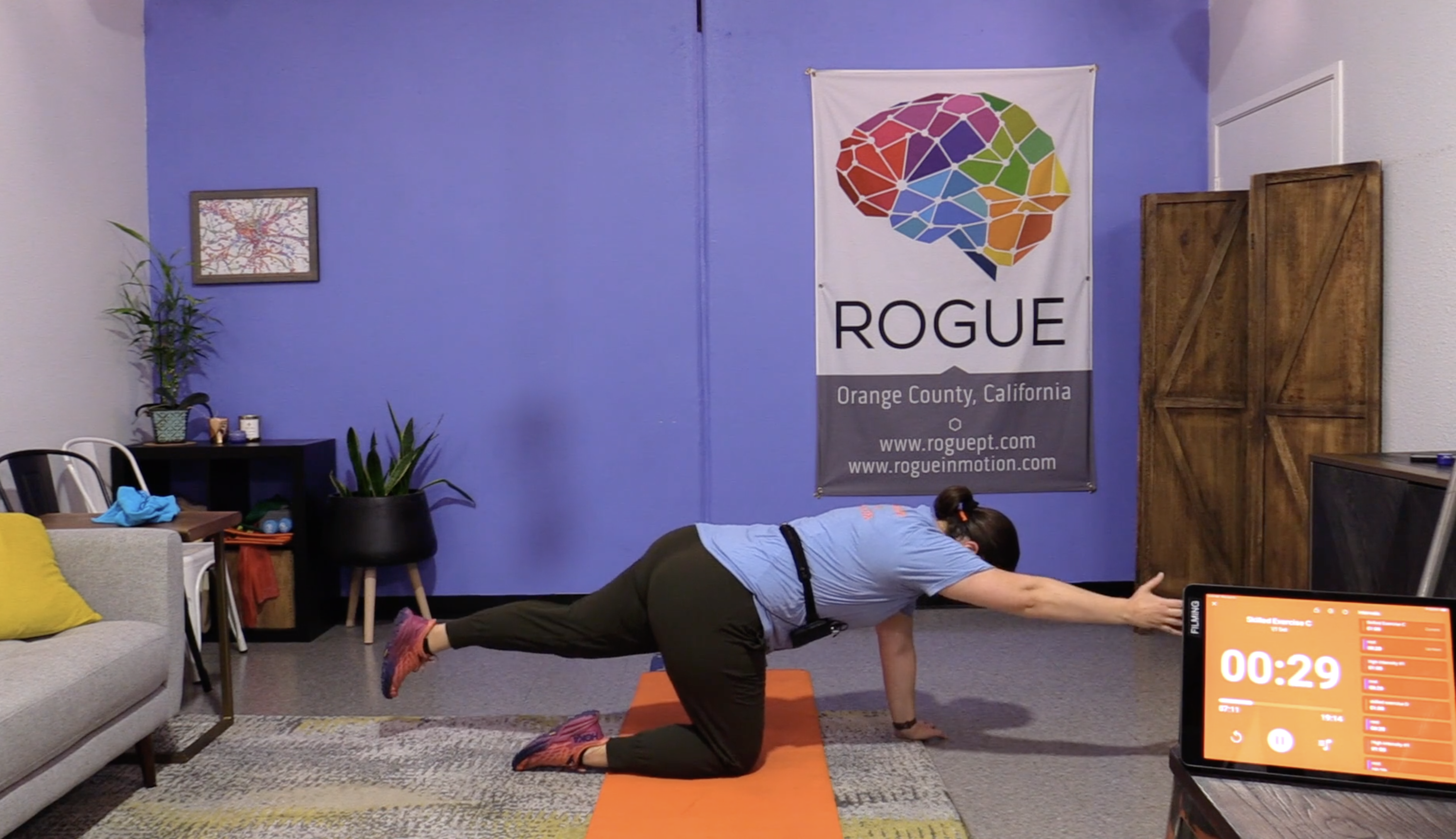 6-12-23 HIIT ~ Monday ~ Balance + Posture Week with Alyx!