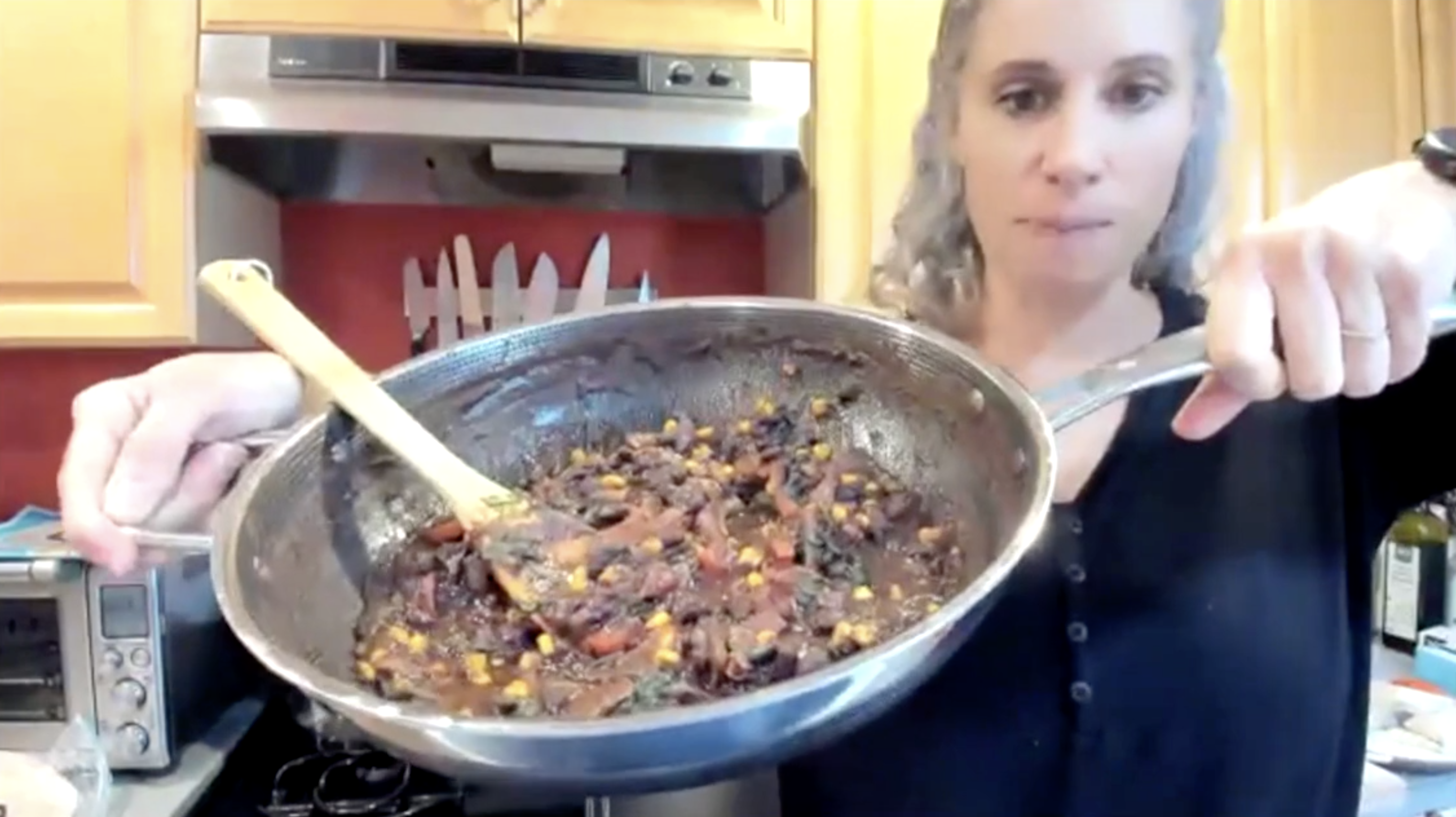 1-17-24 ~ Bean + Vegetable Burritos (gf) ~ Cooking Class!
