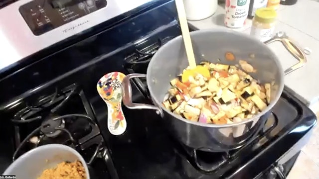 8-3-22 One-Pot Ratatouille Pasta - Cooking Class